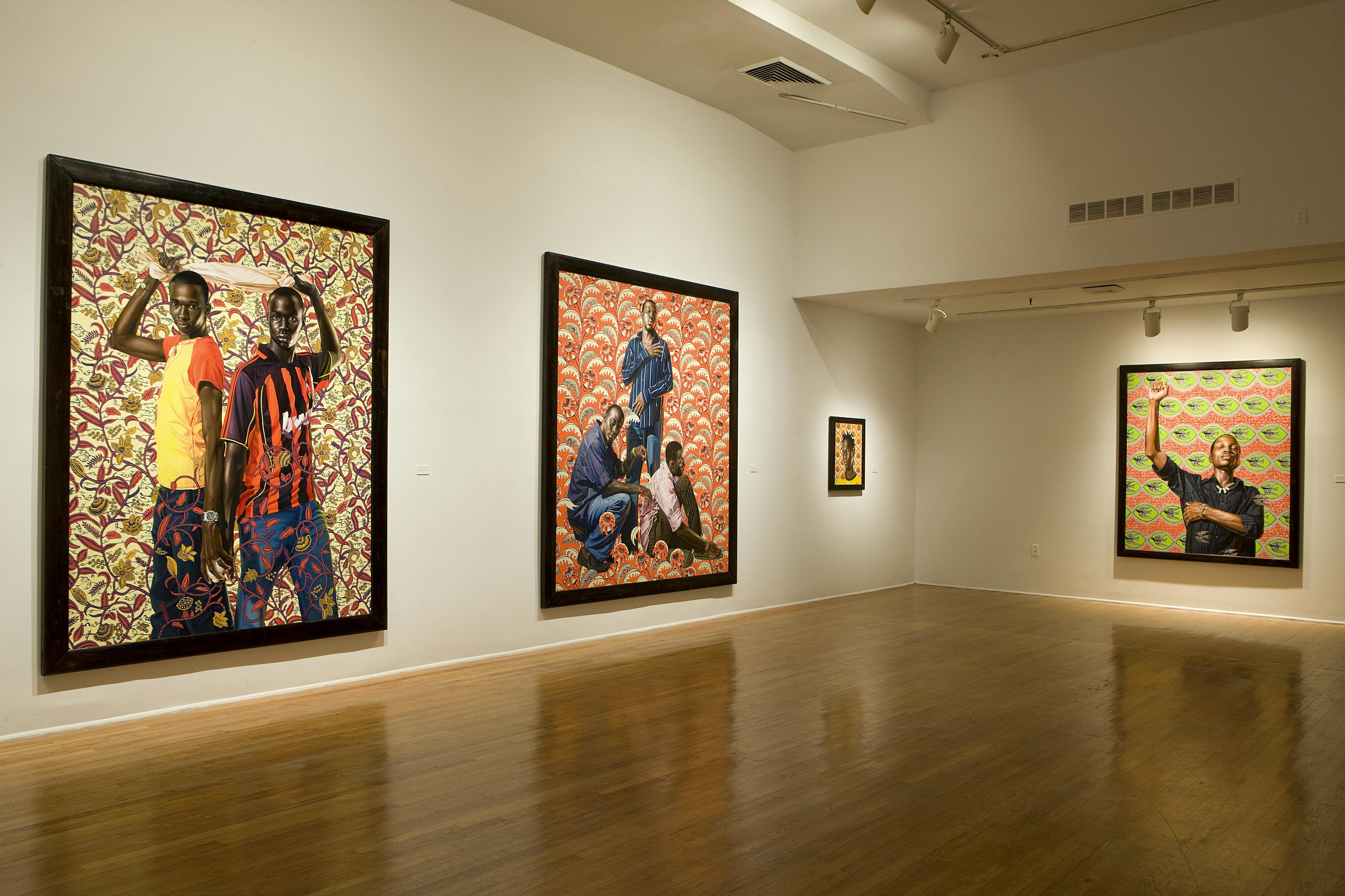 Kehinde Wiley: The World Stage: Africa, Lagos~Dakar (installation view), 2008
Photo: Adam Reich