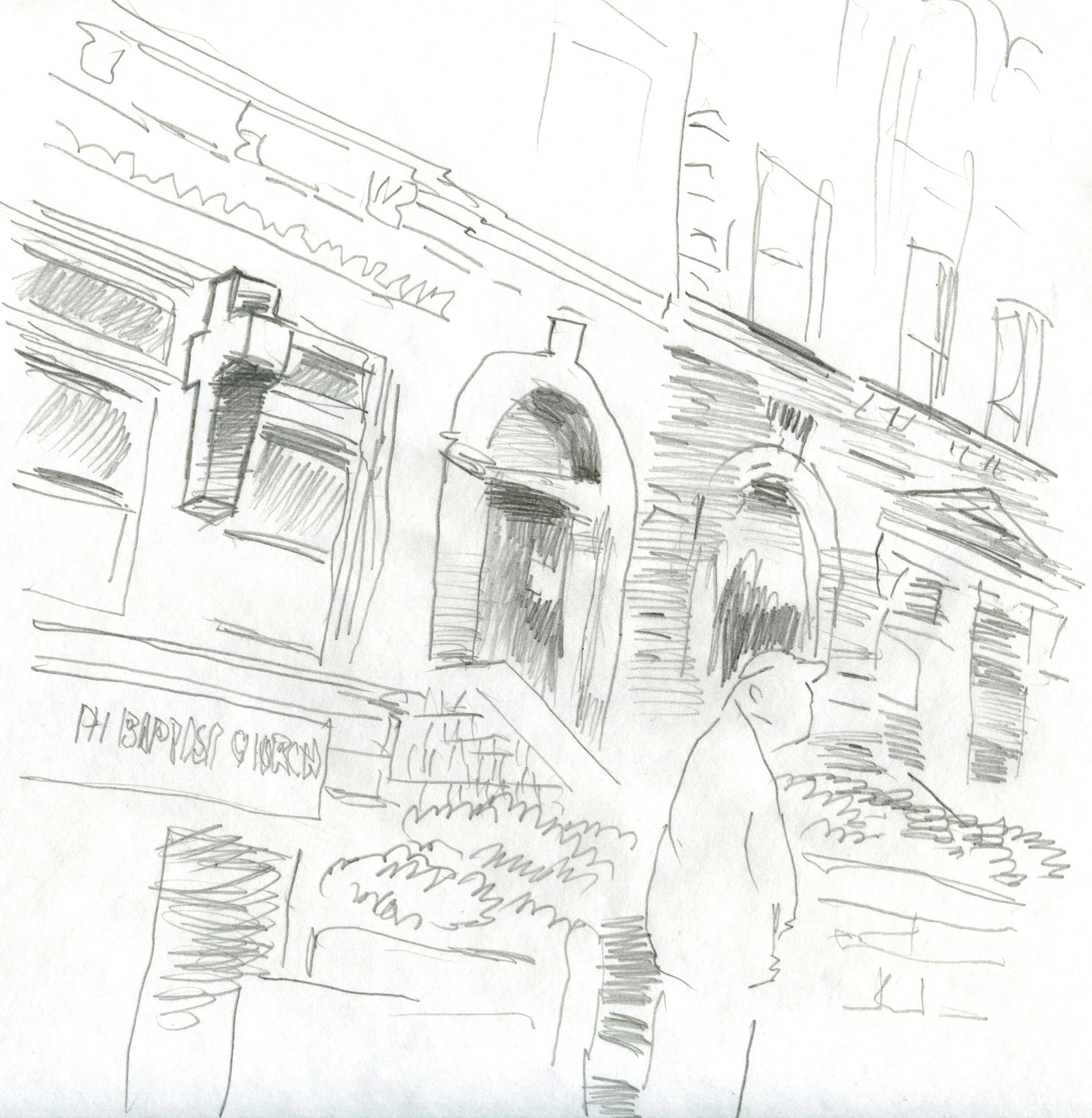 Wardell Milan
Drawing of Harlem (detail), 2009
Courtesy the artist