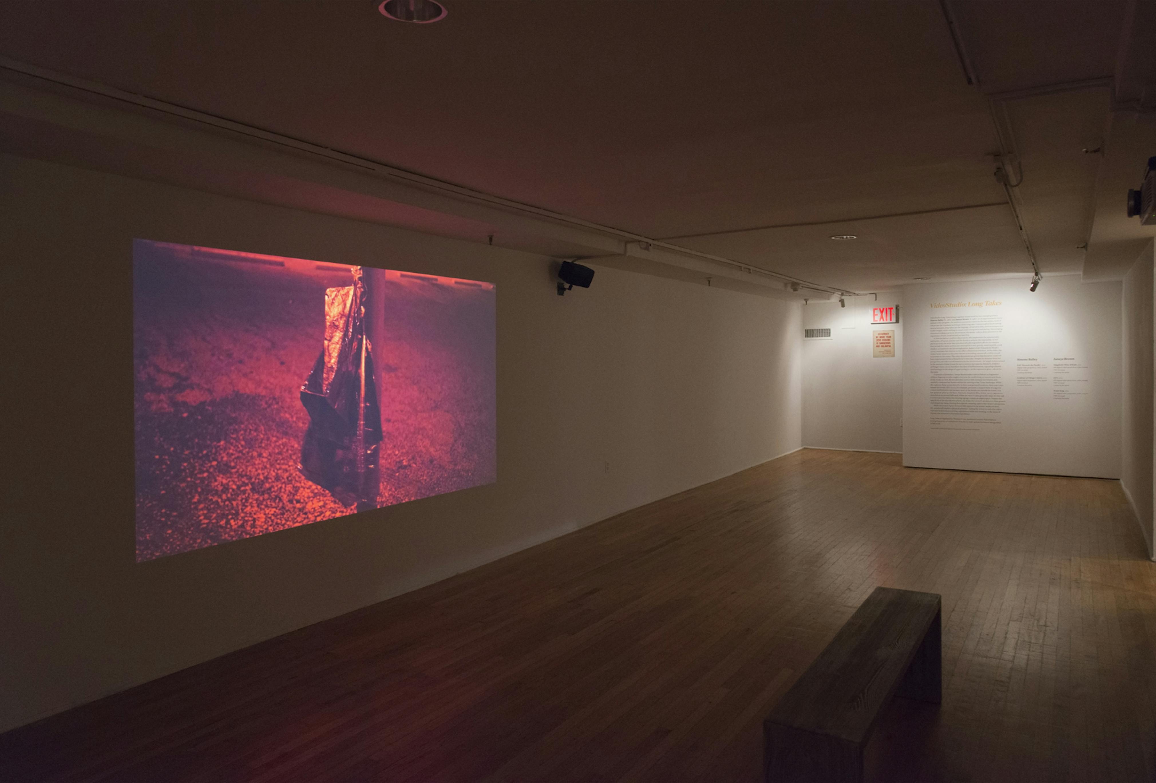 Installation view of VideoStudio: Long Takes
Photo: Adam Reich