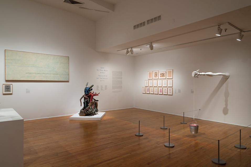 When the Stars Begin to Fall (Installation View), 2014.