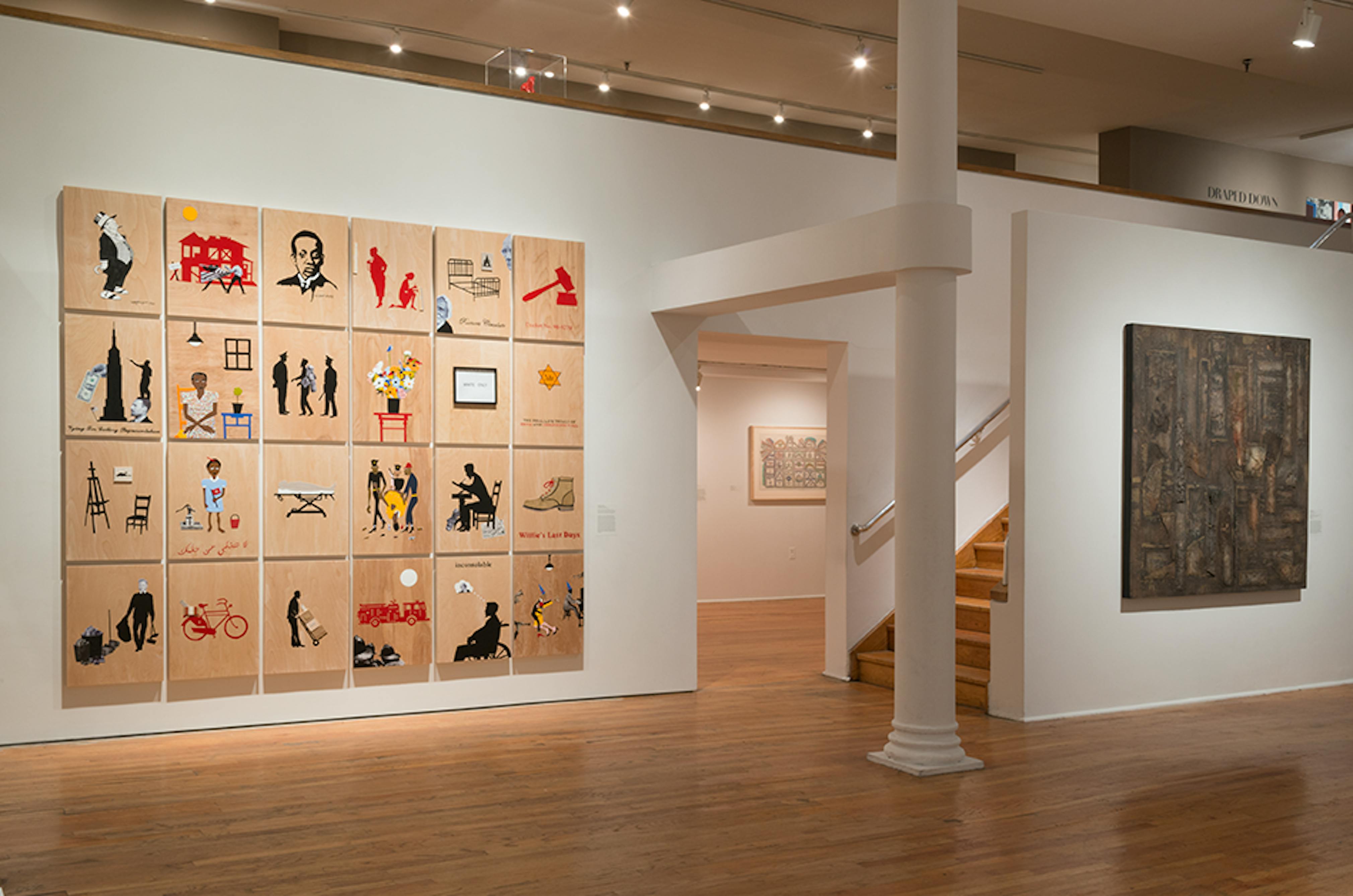 When the Stars Begin to Fall (Installation View), 2014.