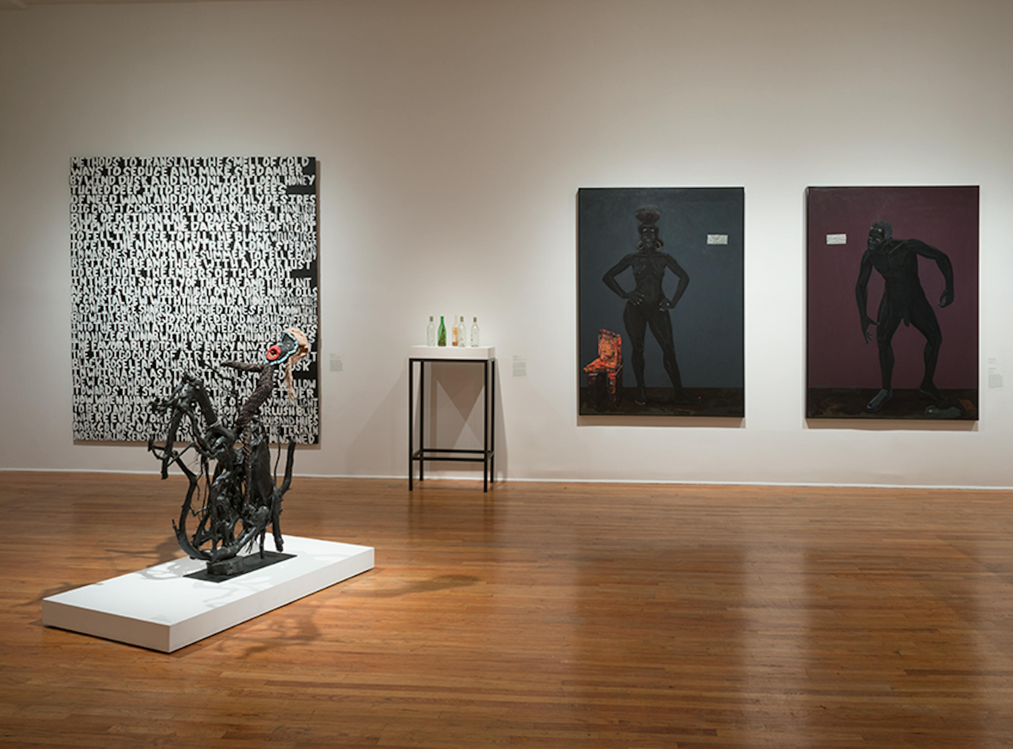 When the Stars Begin to Fall (Installation View), 2014.