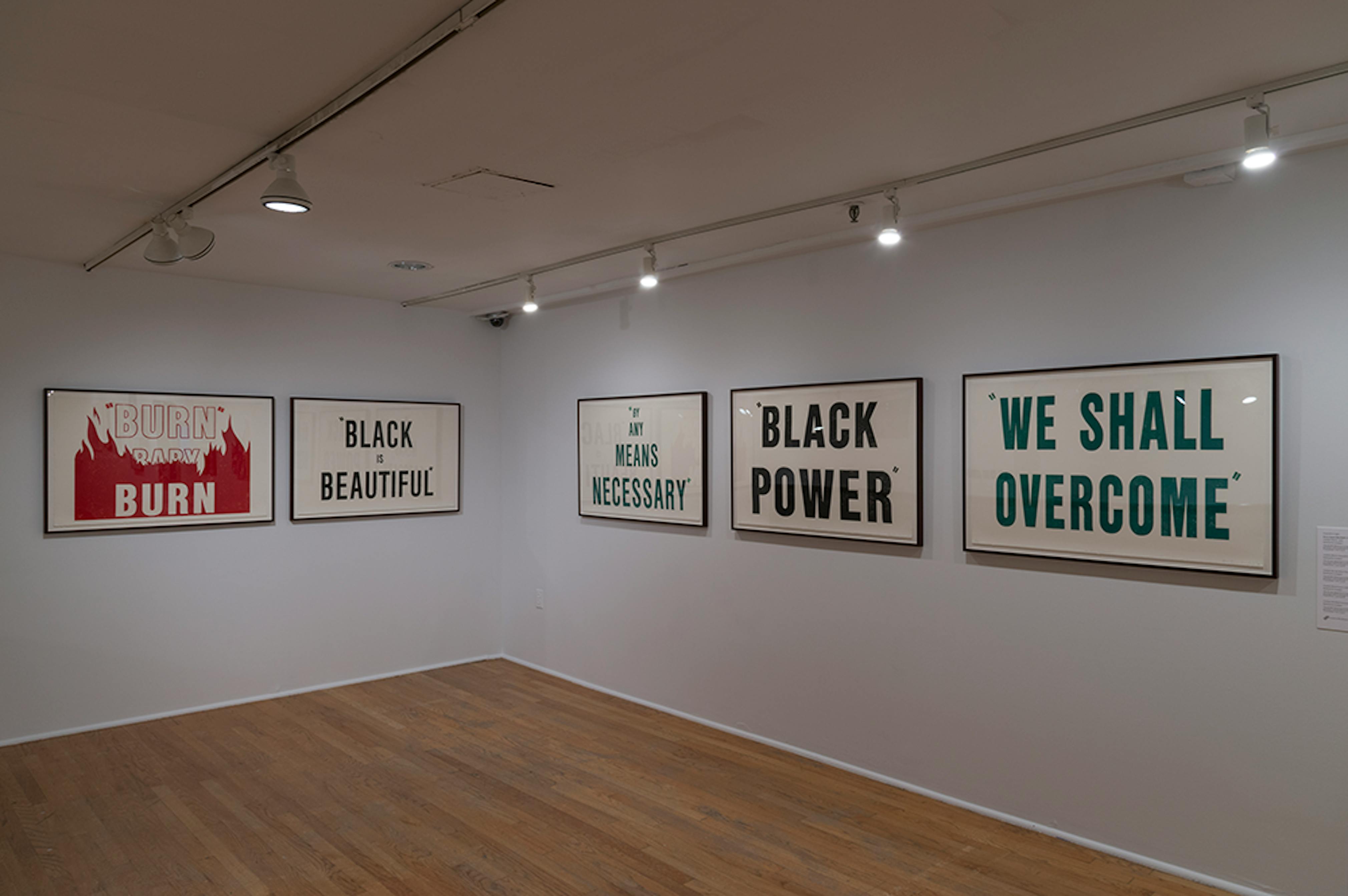 The Window and the Breaking of the Window (Installation View) at The Studio Museum in Harlem, 2016–2017. Photo: Adam Reich.