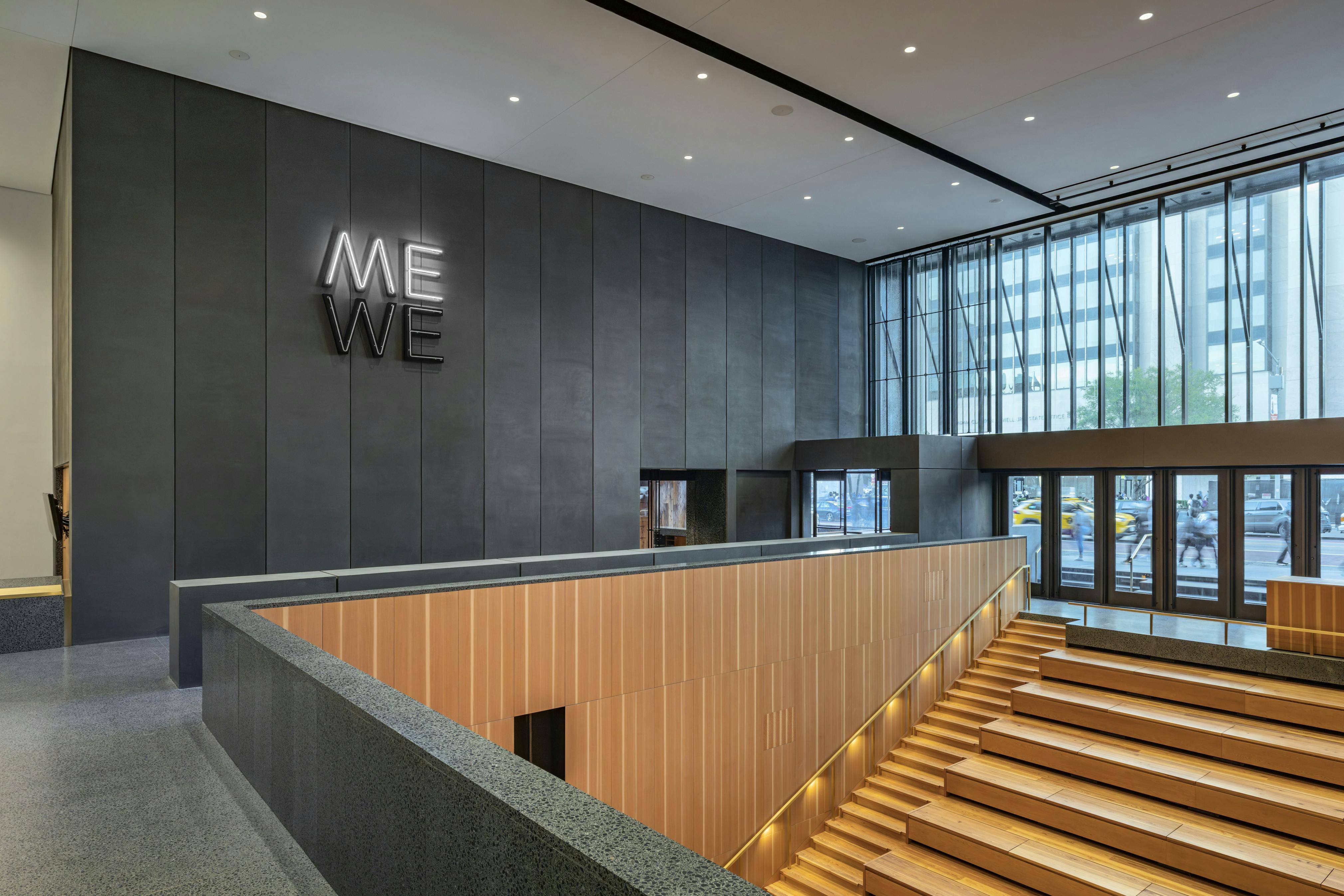 <p>Interior of the Studio Museum in Harlem's new building, featuring Glenn Ligon's <em>Give Us a Poem</em> (2007), 2025. Photo: © Albert Vecerka/Esto</p>