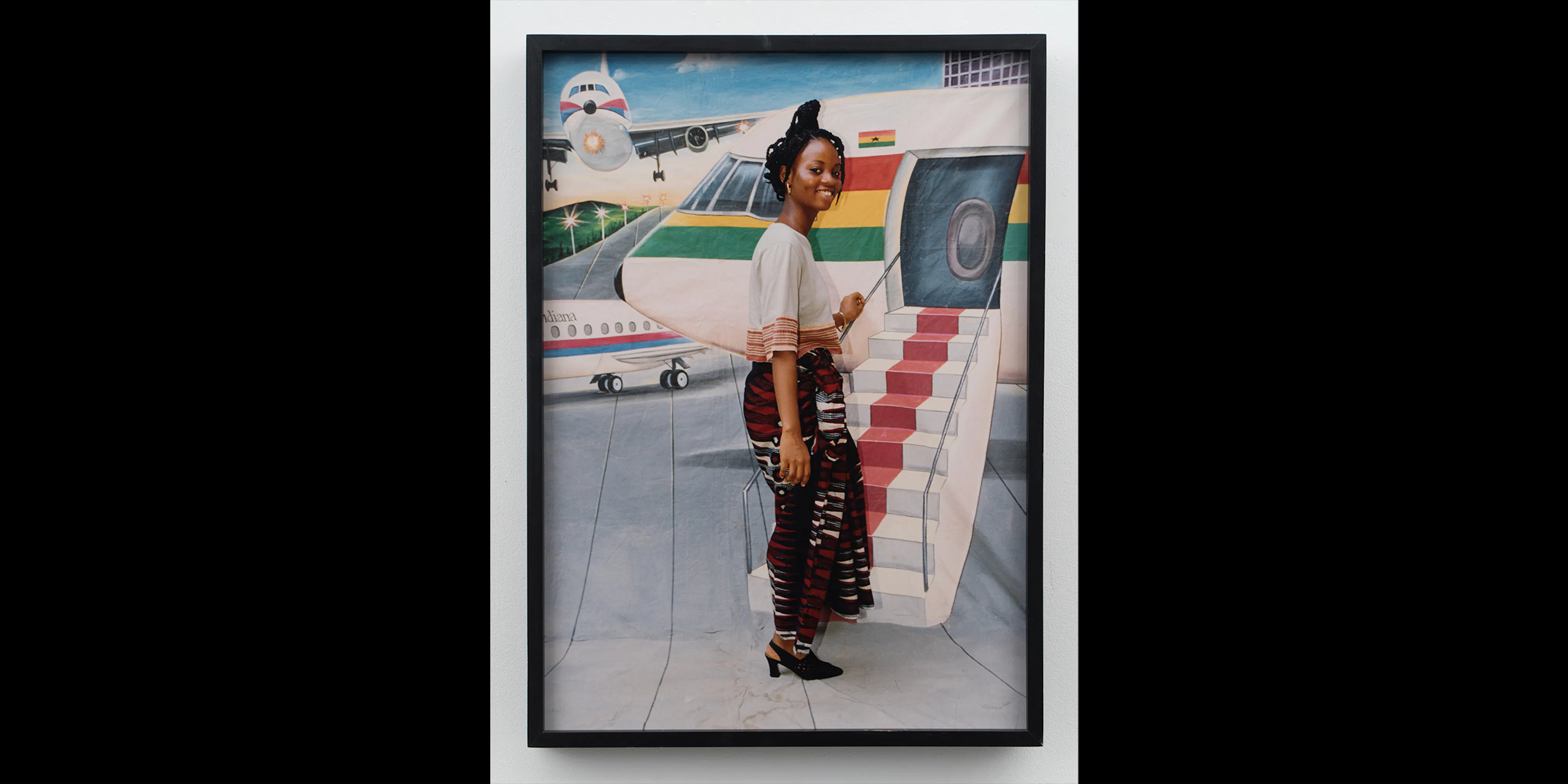 <p>Philip Kwame Apagya, <em>Come on Board</em>, 2000. Chromogenic print, Image: 27 1/4 × 19 1/4 in. Studio Museum in Harlem; bequest of Peggy Cooper Cafritz (1947–2018), Washington, DC, collector, educator, and activist  2018.40.15. Photo: John Berens</p>