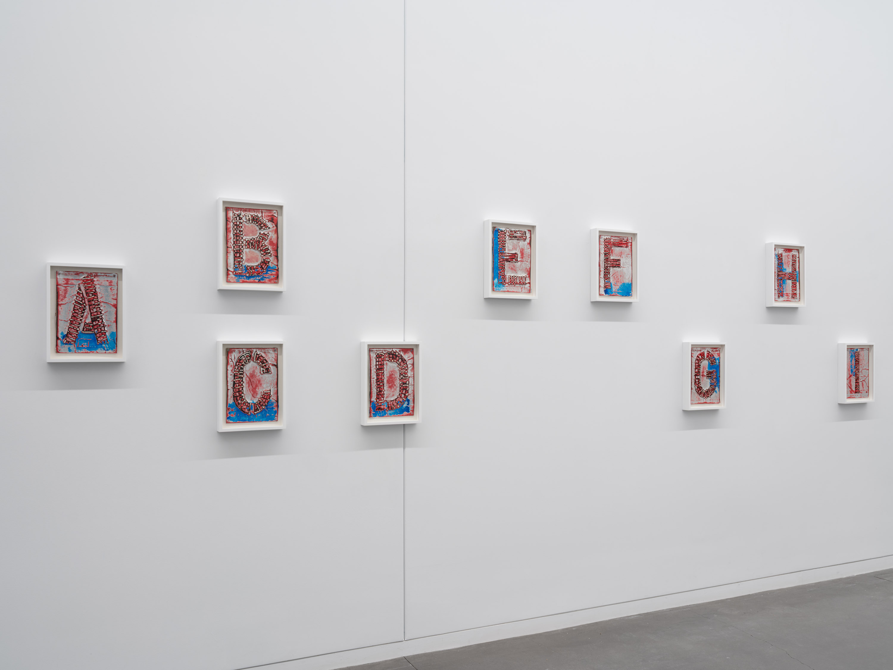 Mark Bradford: Untitled (A–Z), 2010