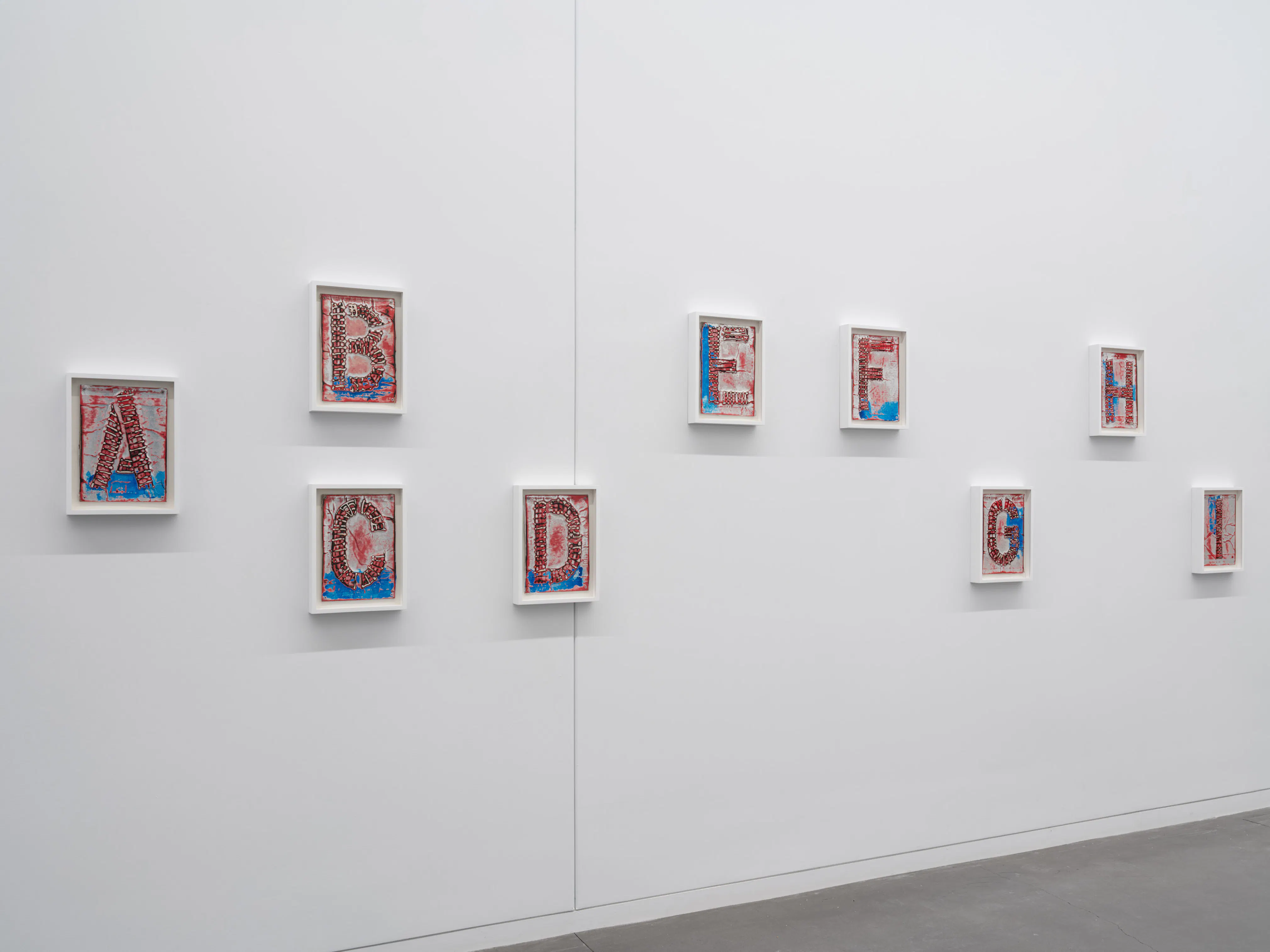 <p>Mark Bradford, <em>Untitled (A–Z), </em>2010 (installation view), 2026. Photo: Kris Graves</p>