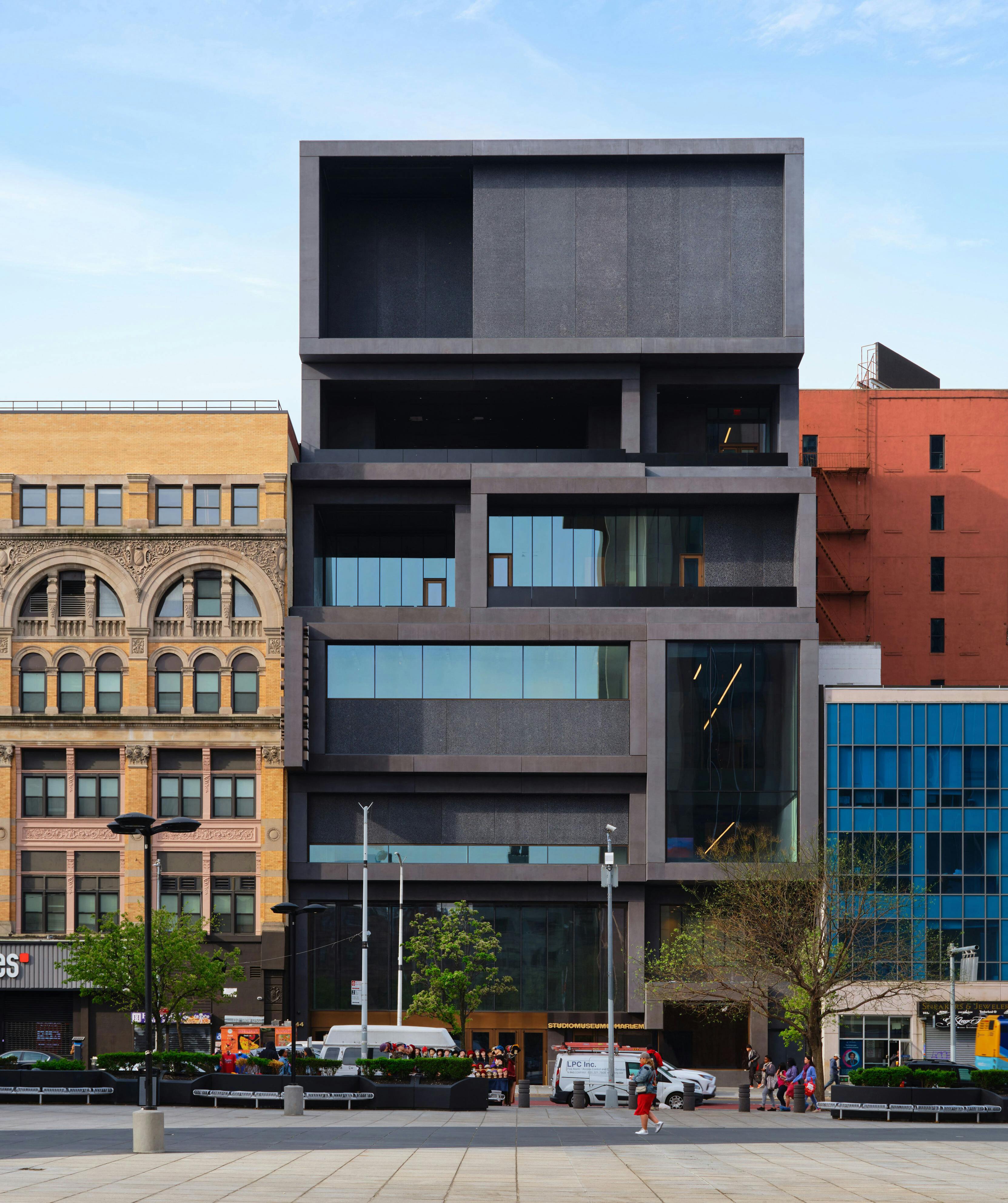 <p>Exterior view of the Studio Museum in Harlem's new building. Courtesy Studio Museum in Harlem. Photo: © Dror Baldinger FAIA</p>