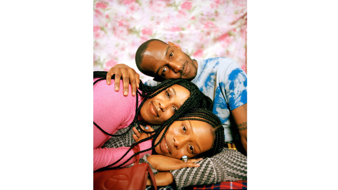 The Studio Museum in Harlem 2019-20 Artists in Residence (L to R: E. Jane, Naudline Pierre, Elliot Reed). Photo by Myles Loftin.