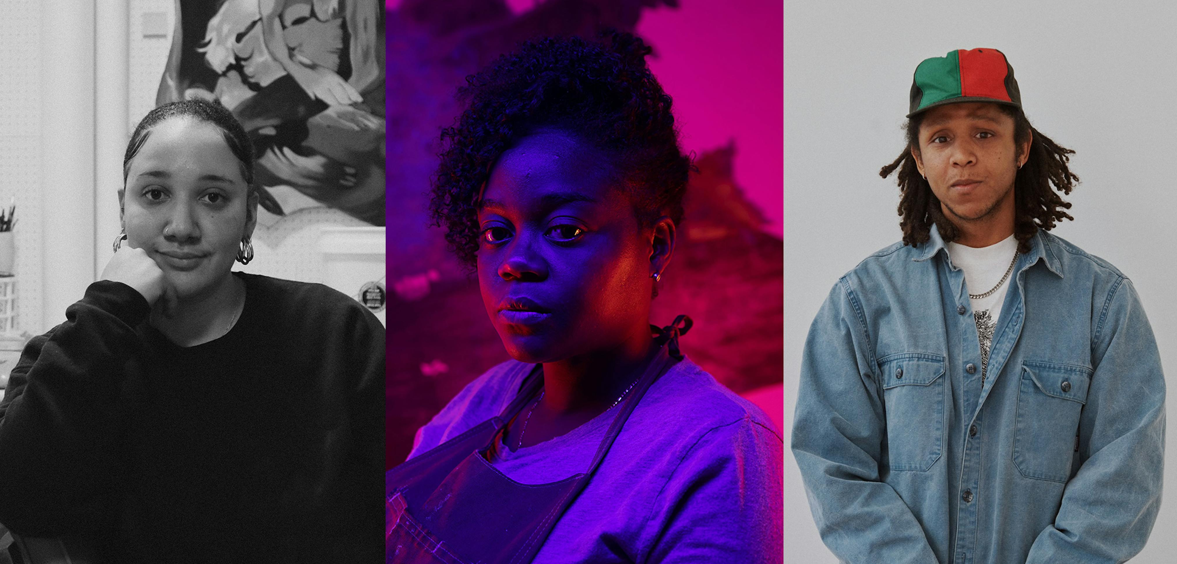 <p>(L-R) Derriann Pharr. Photo: Derriann Pharr; Simonette Quamina. Photo: Cody Hanu; and Taylor Simmons. Photo: Anthony Hilliard</p>