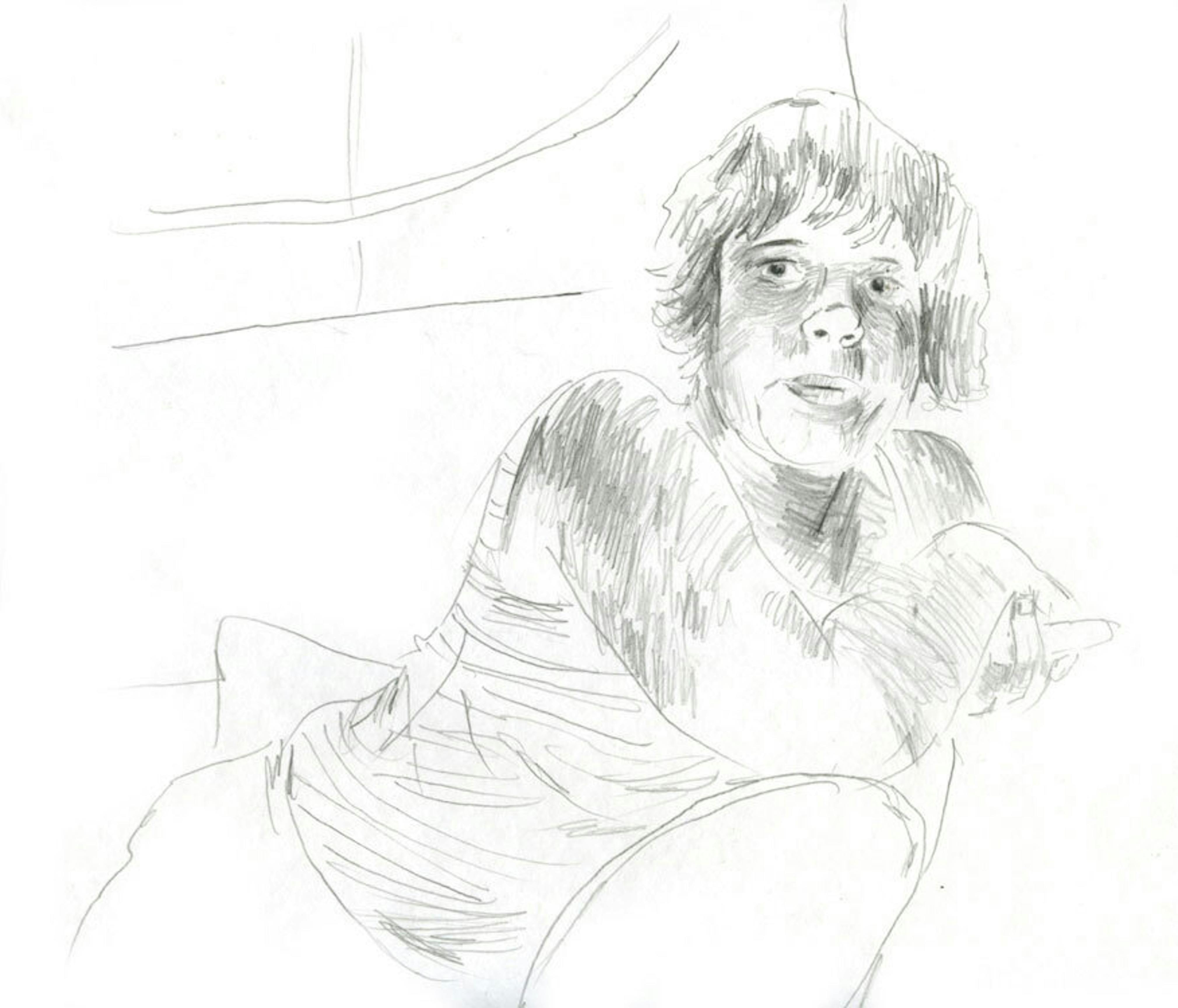 Wardell Milan
Drawing of Harlem (detail), 2009
Courtesy the artist