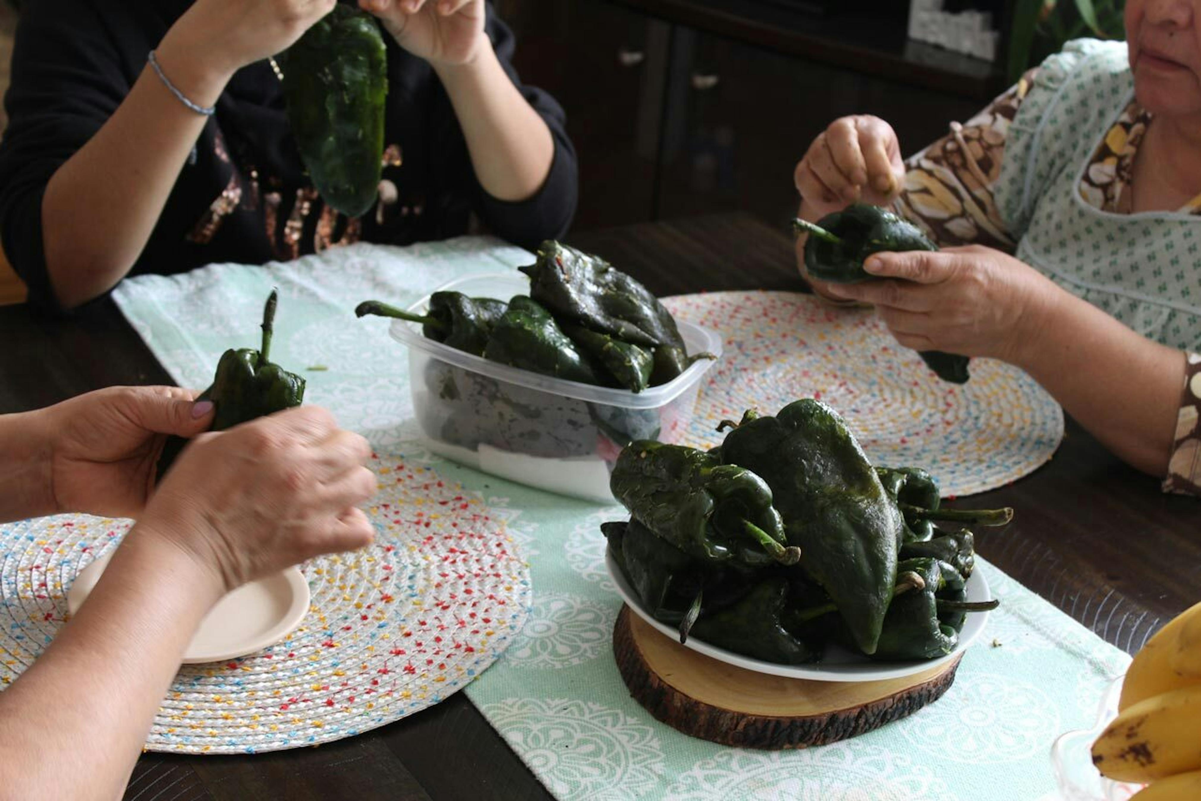 Armando Avila Jr., Family Tradition: Chiles Rellenos, 2020.
 