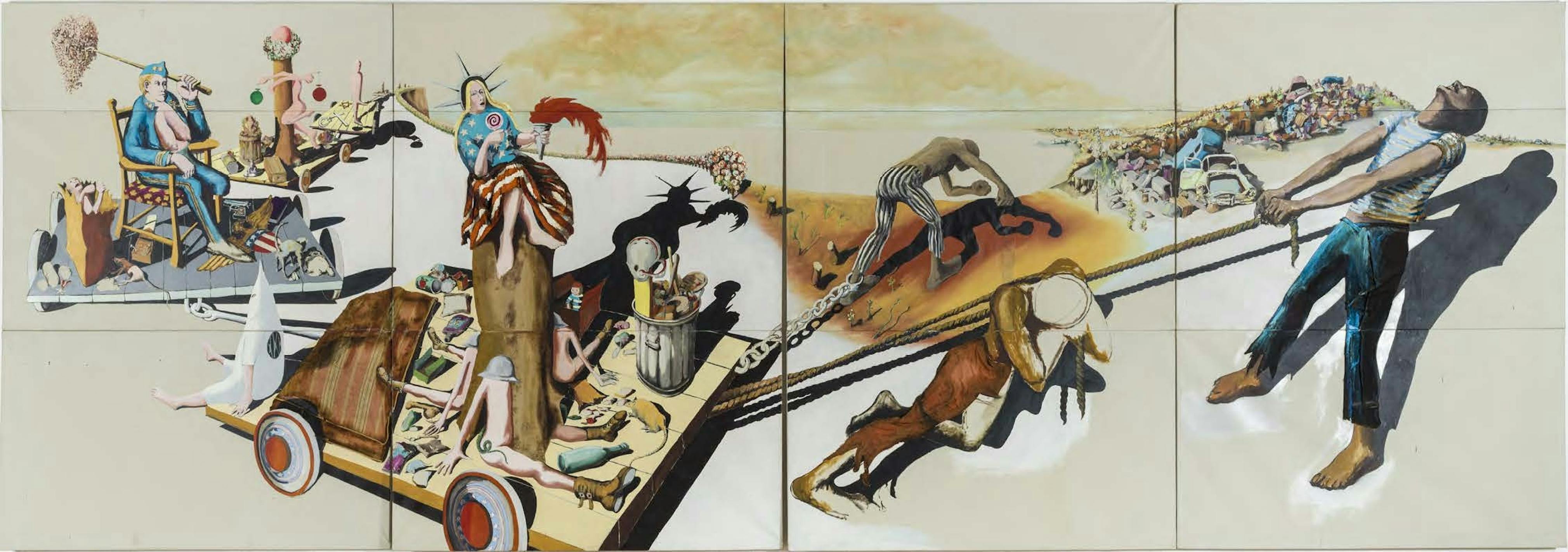 <p>Benny Andrews, <em>Trash</em>, 1971</p>