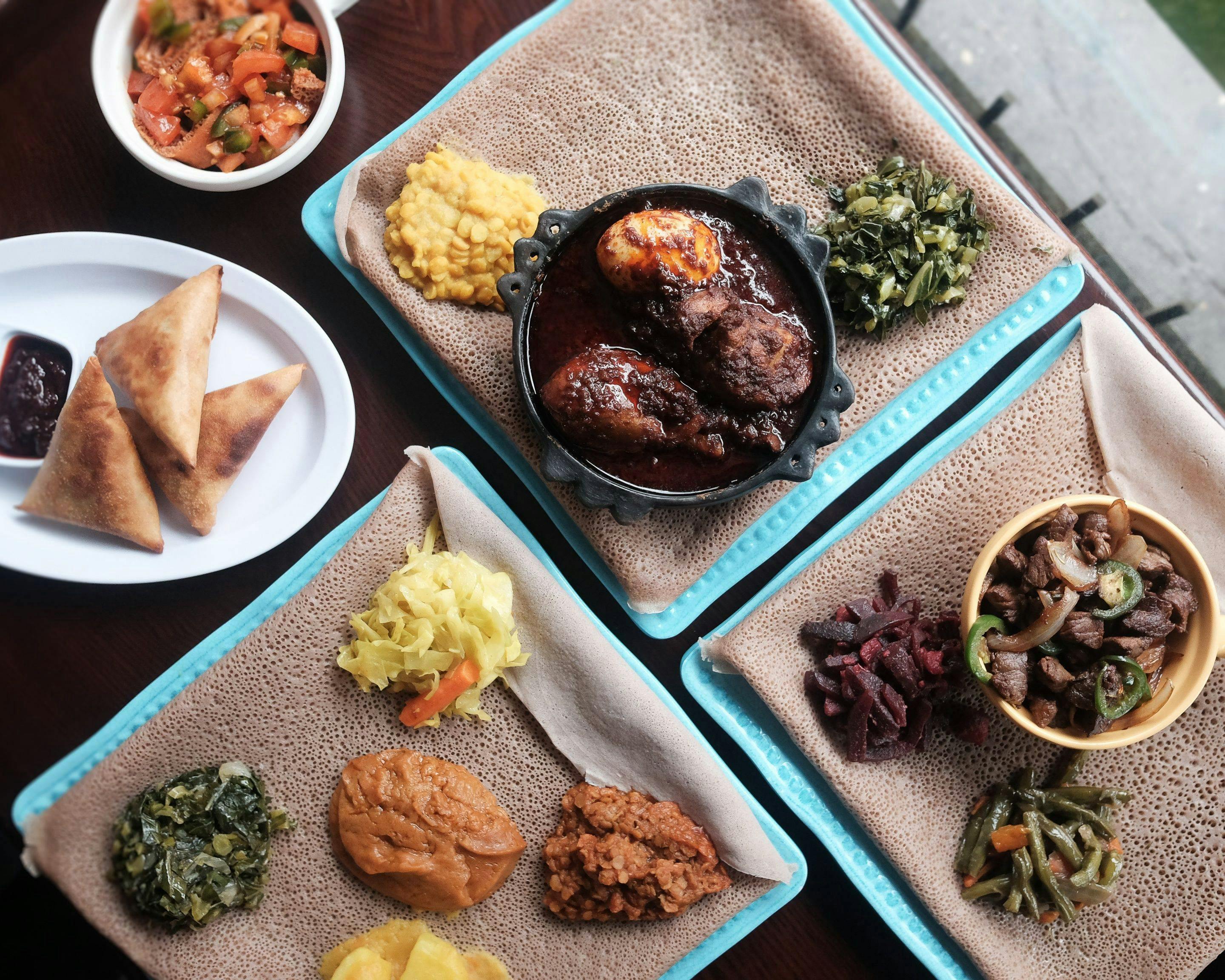 <p>Courtesy of Benyam Ethiopian Cuisine</p>