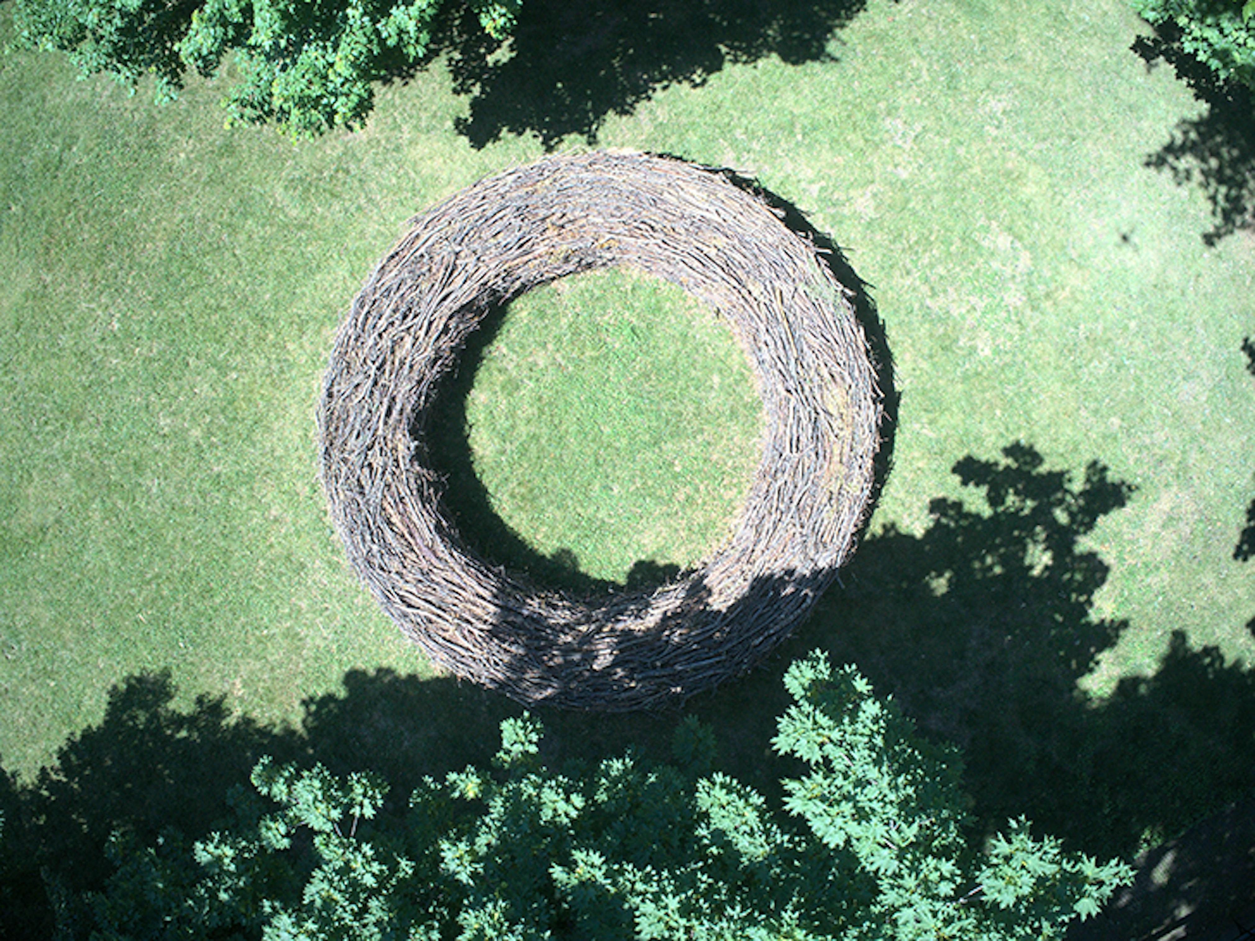 Maren Hassinger: Monuments (Installation View) at Marcus Garvey Park, 2018. Presented by The Studio Museum in Harlem. Photo: Steve Brown.