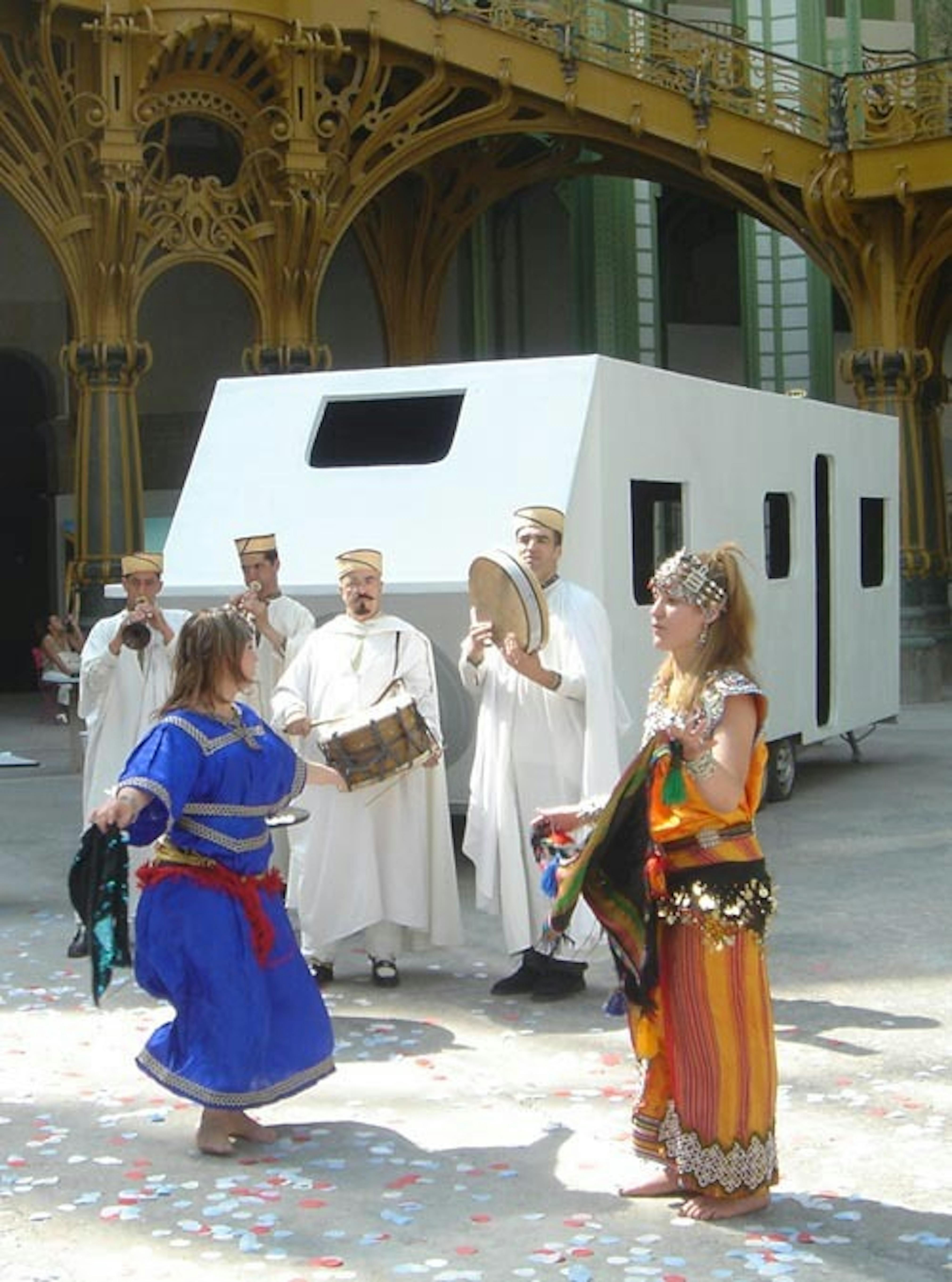 Djamel Kokene 4'33" (20 ans de nationaliteé francaise), 2006. (video still) Courtesy the artist and Galerie Anne de Villepoix, Paris