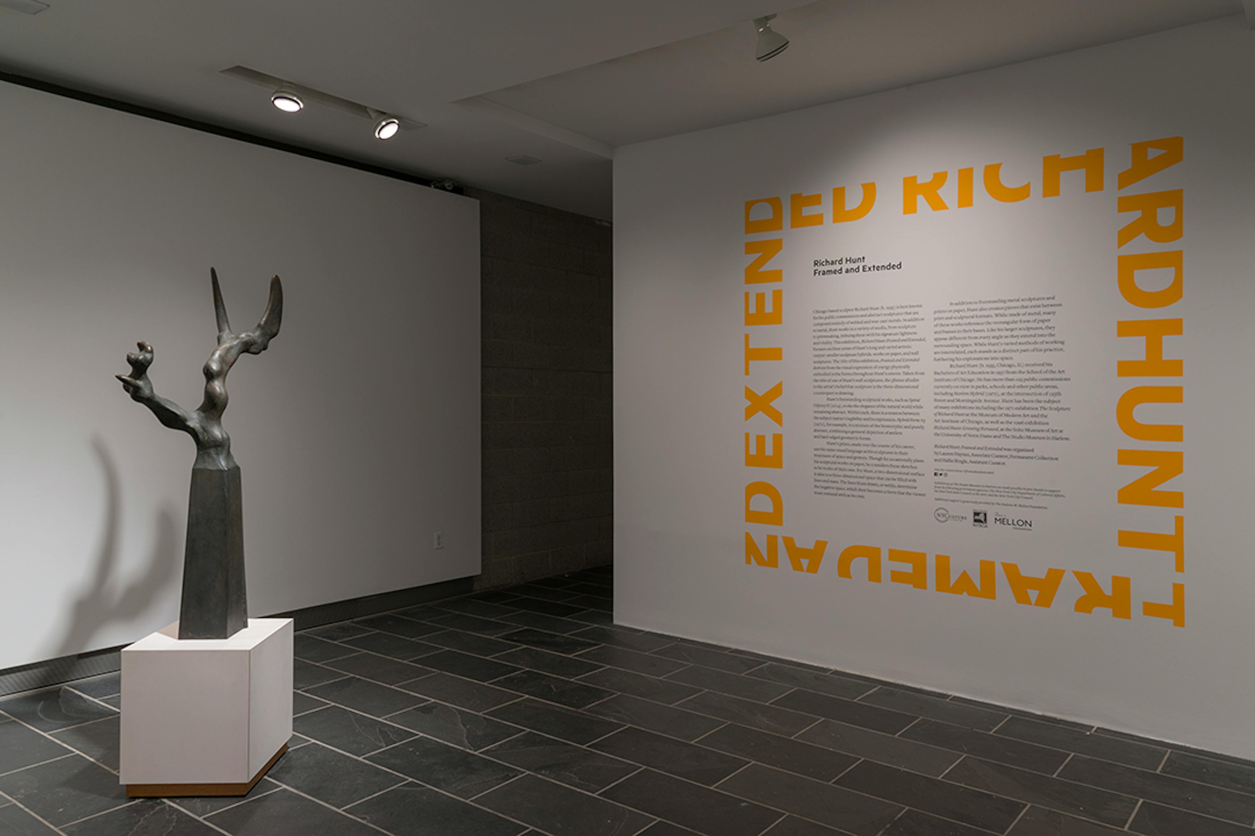 Richard Hunt: Framed and Extended (installation view)
The Studio Museum in Harlem, July 14–October 30, 2016
Photo: Adam Reich