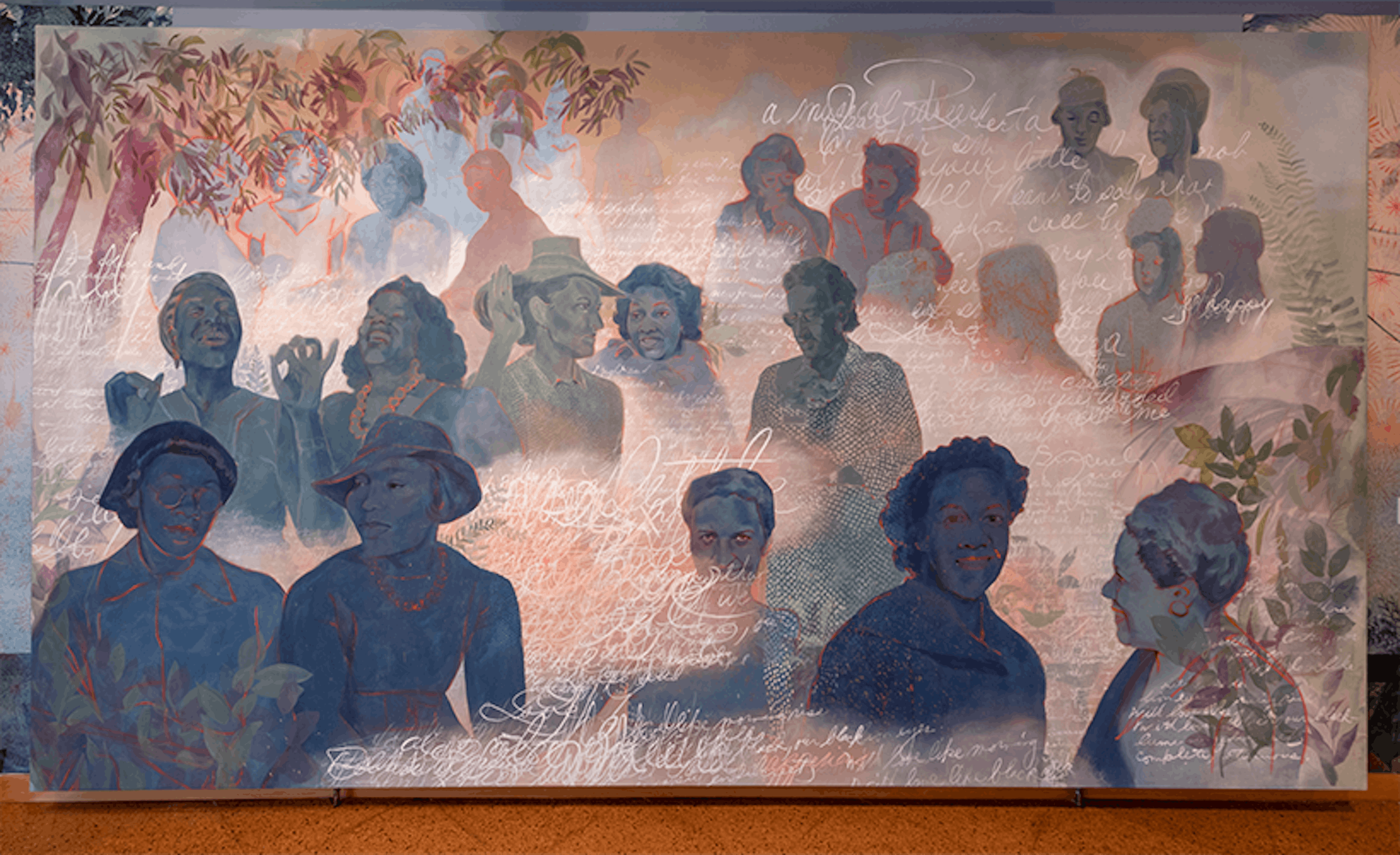 Firelei Báez: Joy Out of Fire (installation view), on view at the Schomburg Center for Research in Black Culture, May 1–November 24, 2018, presented by The Studio Museum in Harlem. Photo: Adam Reich