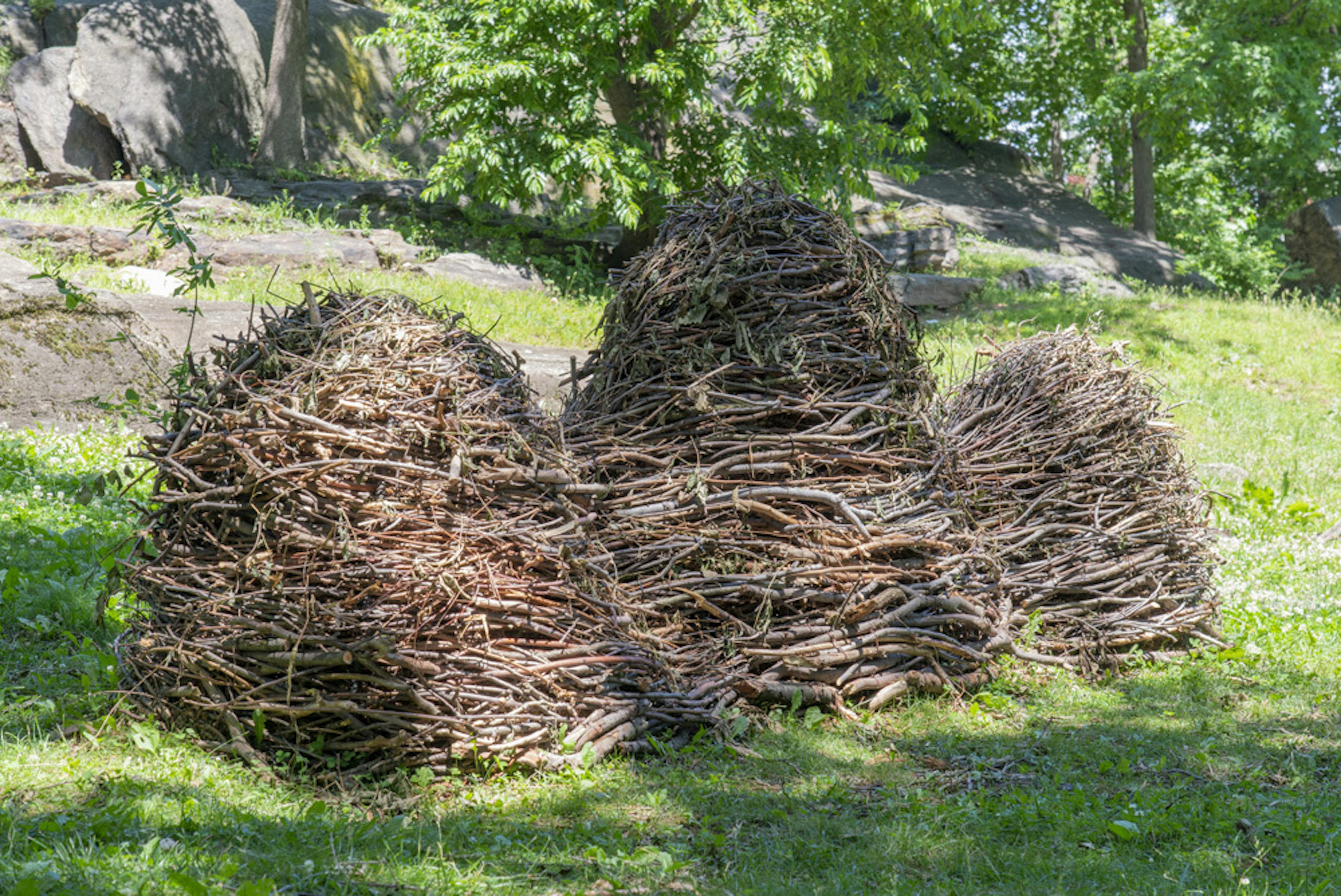Maren Hassinger
Monuments, 2018.
Photo: Adam Reich