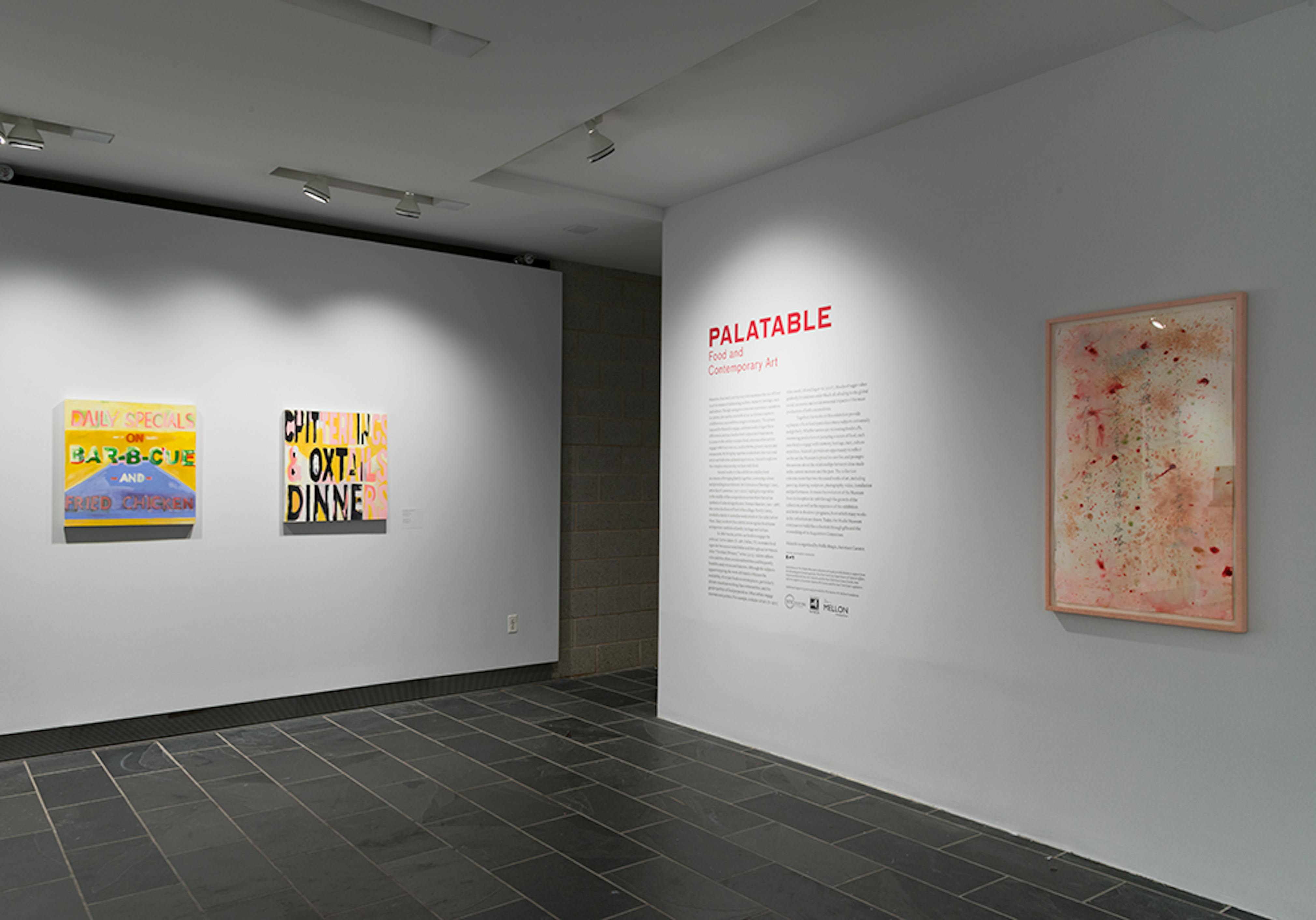 Palatable: Food and Contemporary Art (Installation View) at The Studio Museum in Harlem, 2016. Photo: Adam Reich.