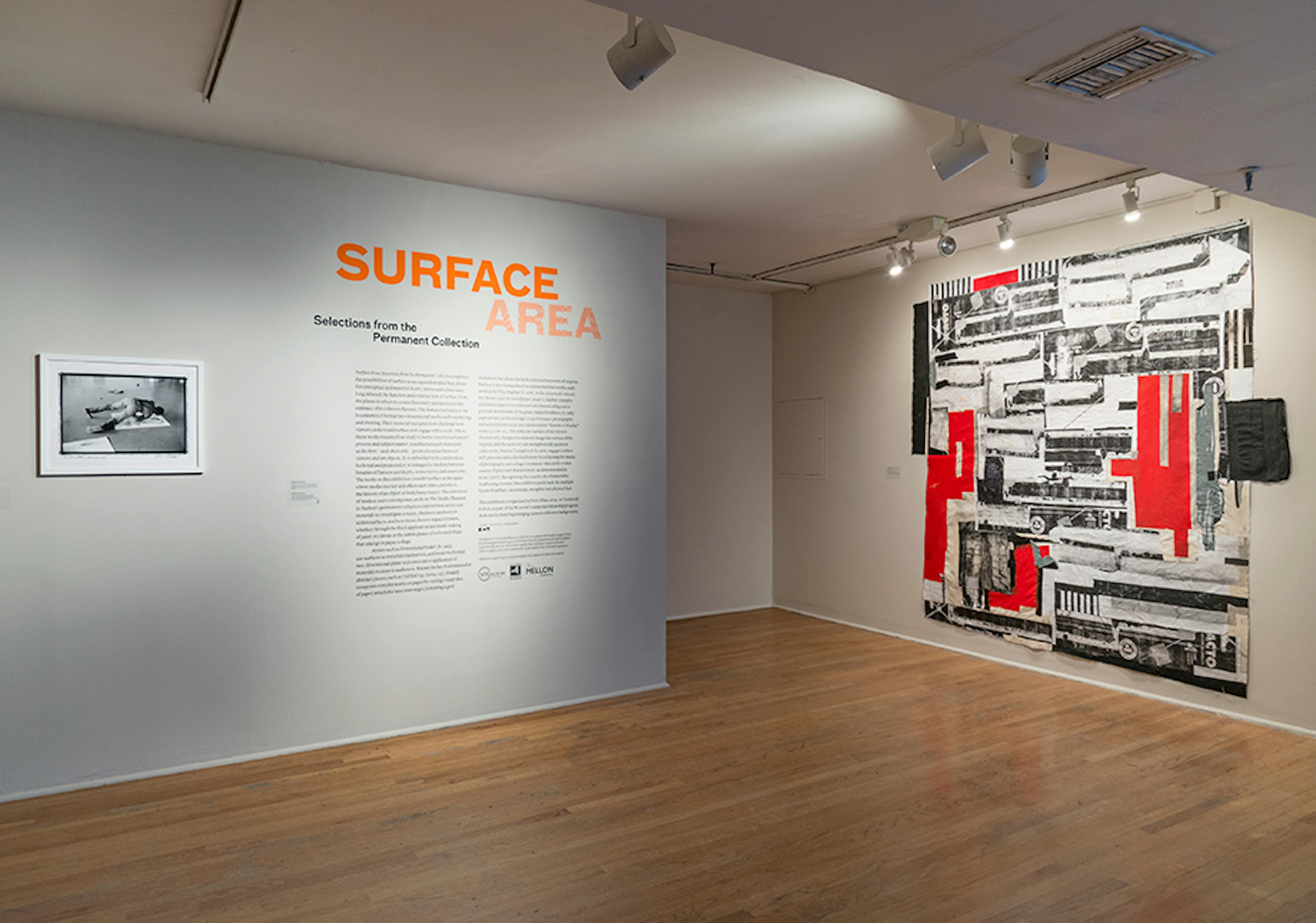 Surface Area: Selections from the Permanent Collection (Installation View) at The Studio Museum in Harlem, 2016. Photo: Adam Reich.
