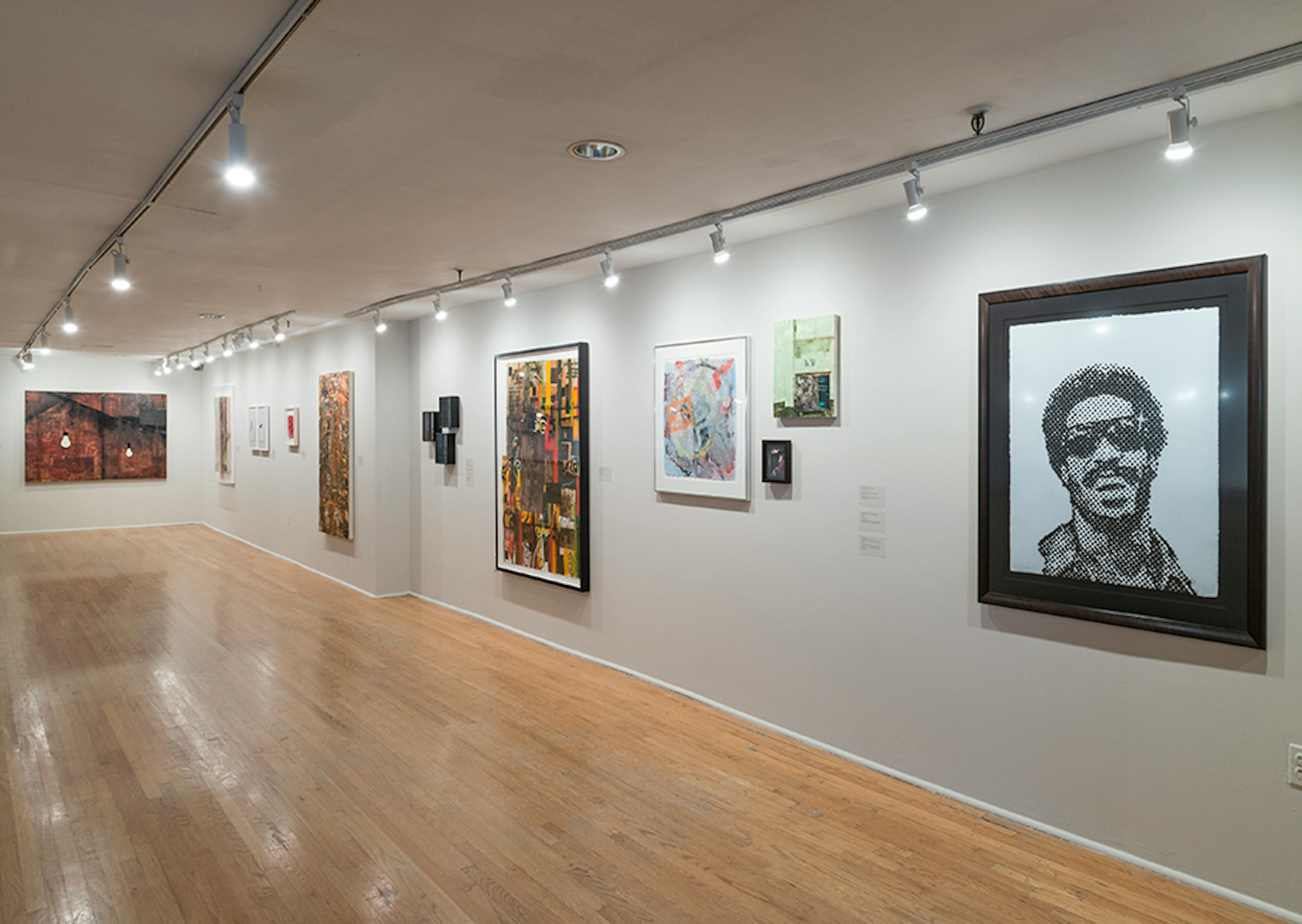 Surface Area: Selections from the Permanent Collection (Installation View) at The Studio Museum in Harlem, 2016. Photo: Adam Reich.