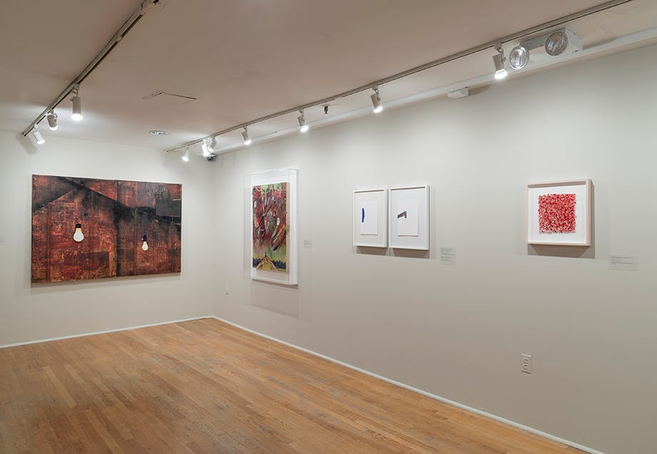 Surface Area: Selections from the Permanent Collection (Installation View) at The Studio Museum in Harlem, 2016. Photo: Adam Reich.