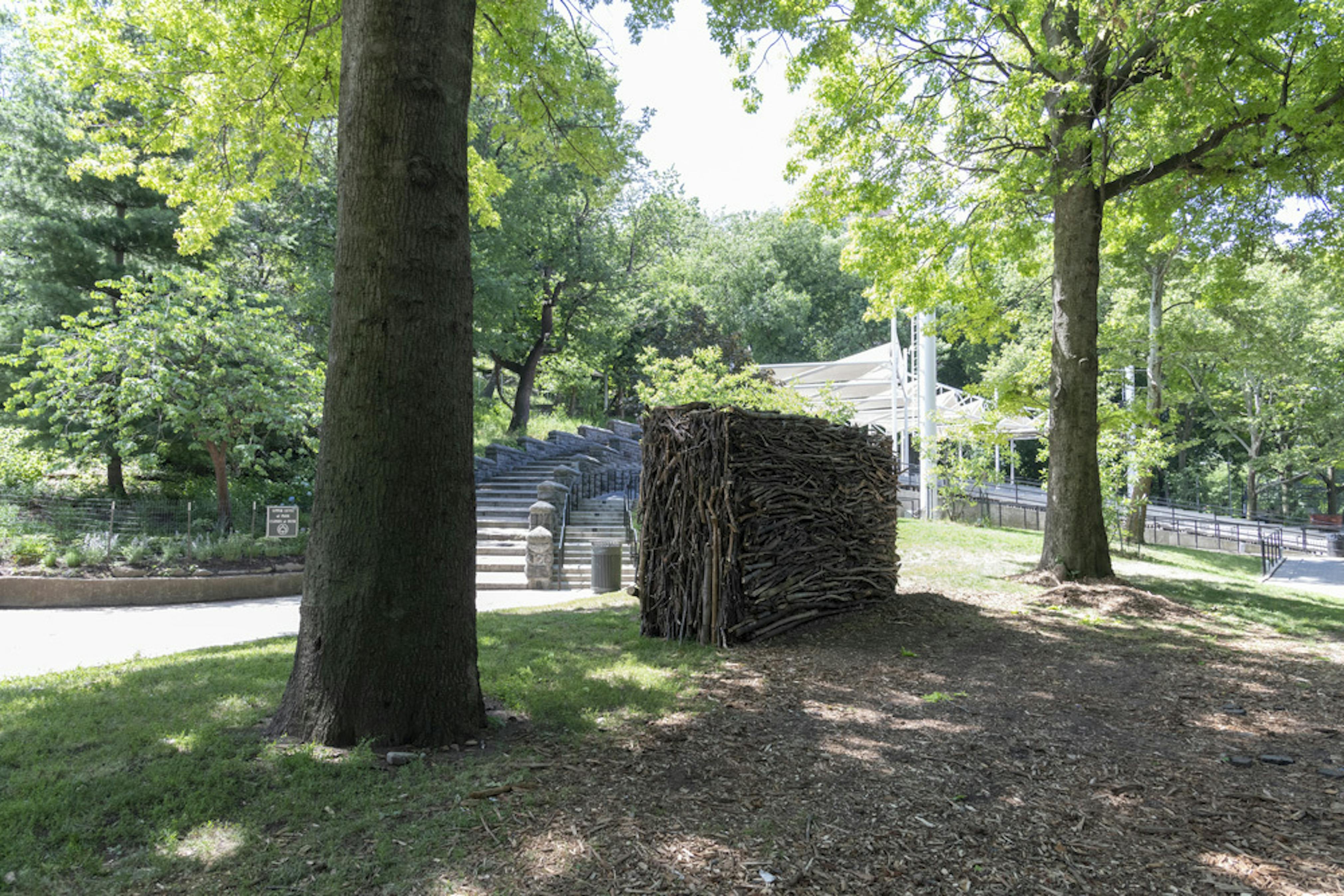 Maren Hassinger
Monuments, 2018.
Photo: Adam Reich