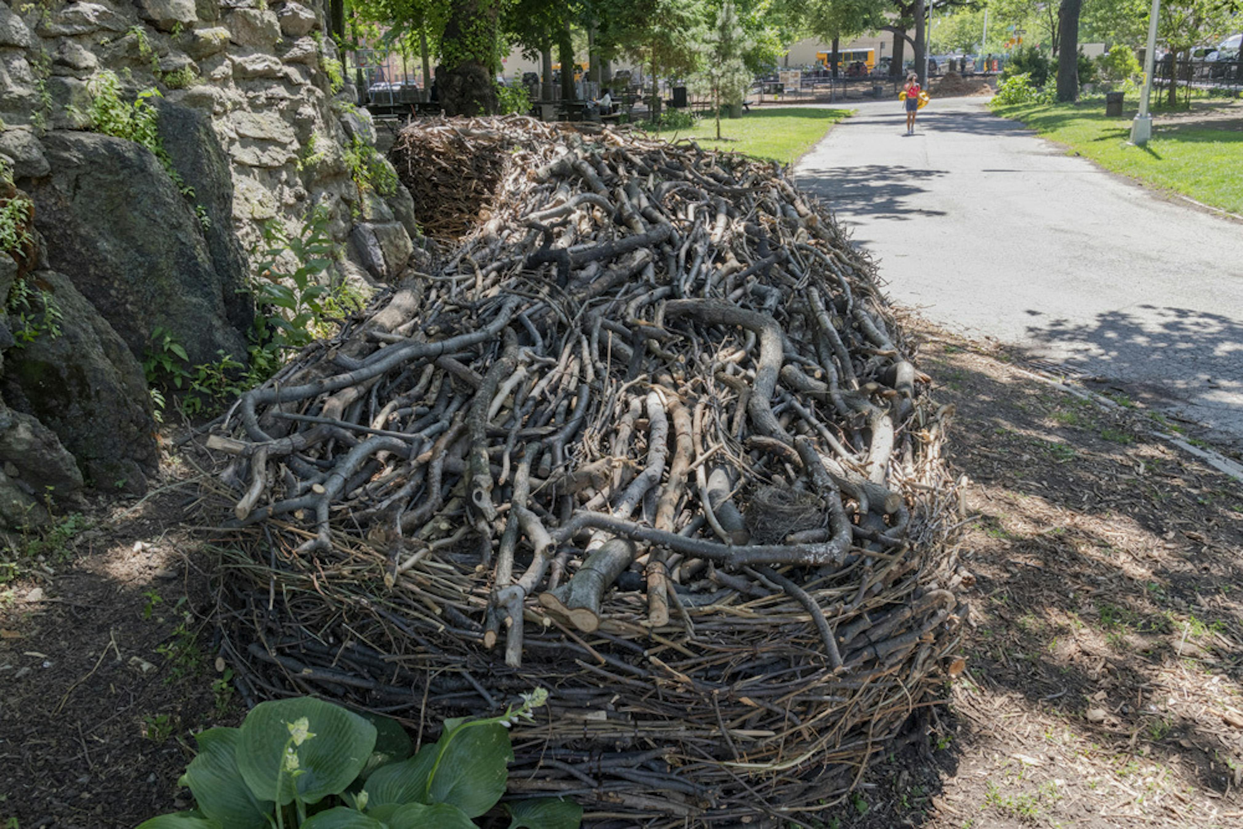 Maren Hassinger
Monuments, 2018.
Photo: Adam Reich
