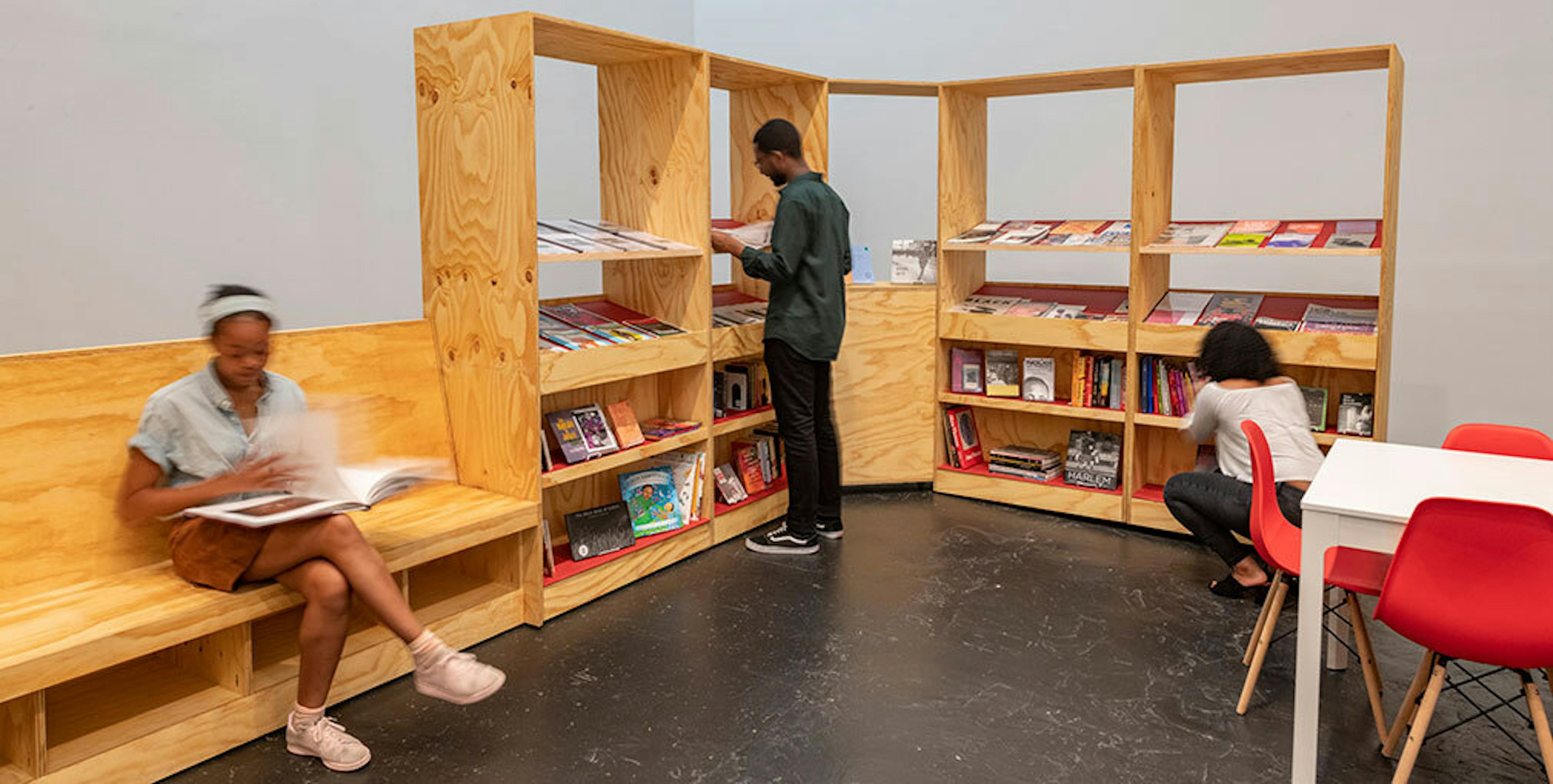 , Radical Reading Room (installation view). Photo: Adam Reich