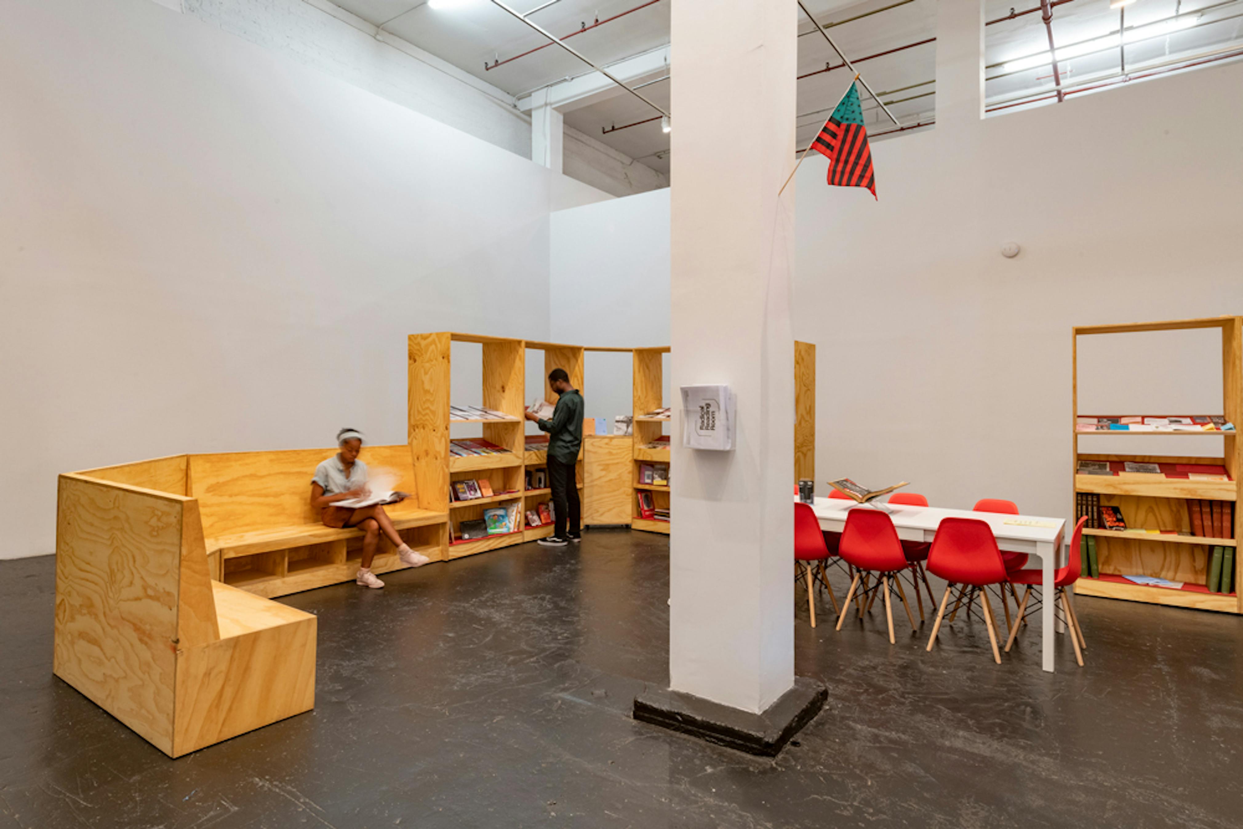 , Radical Reading Room (installation view). Photo: Adam Reich