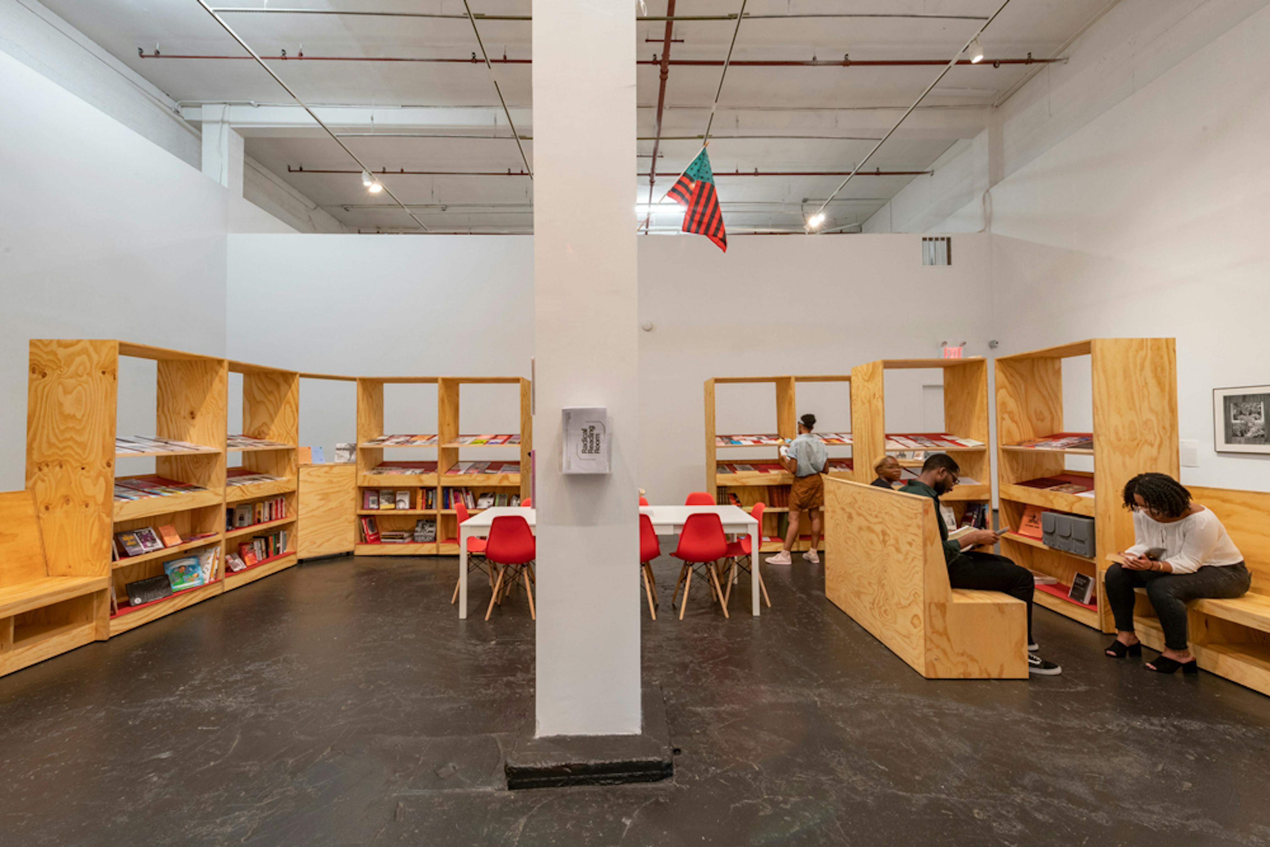 , Radical Reading Room (installation view). Photo: Adam Reich
