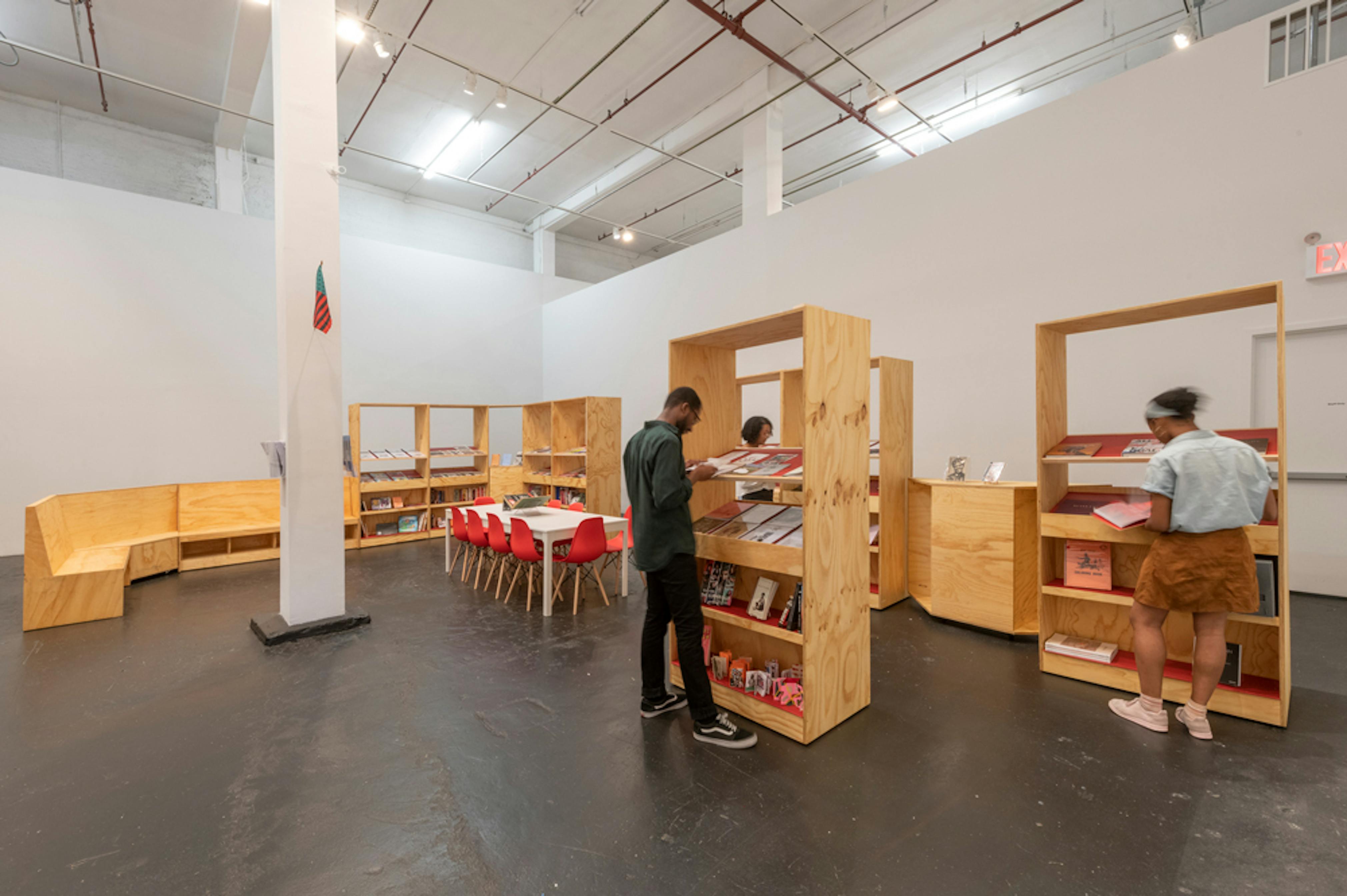 , Radical Reading Room (installation view). Photo: Adam Reich