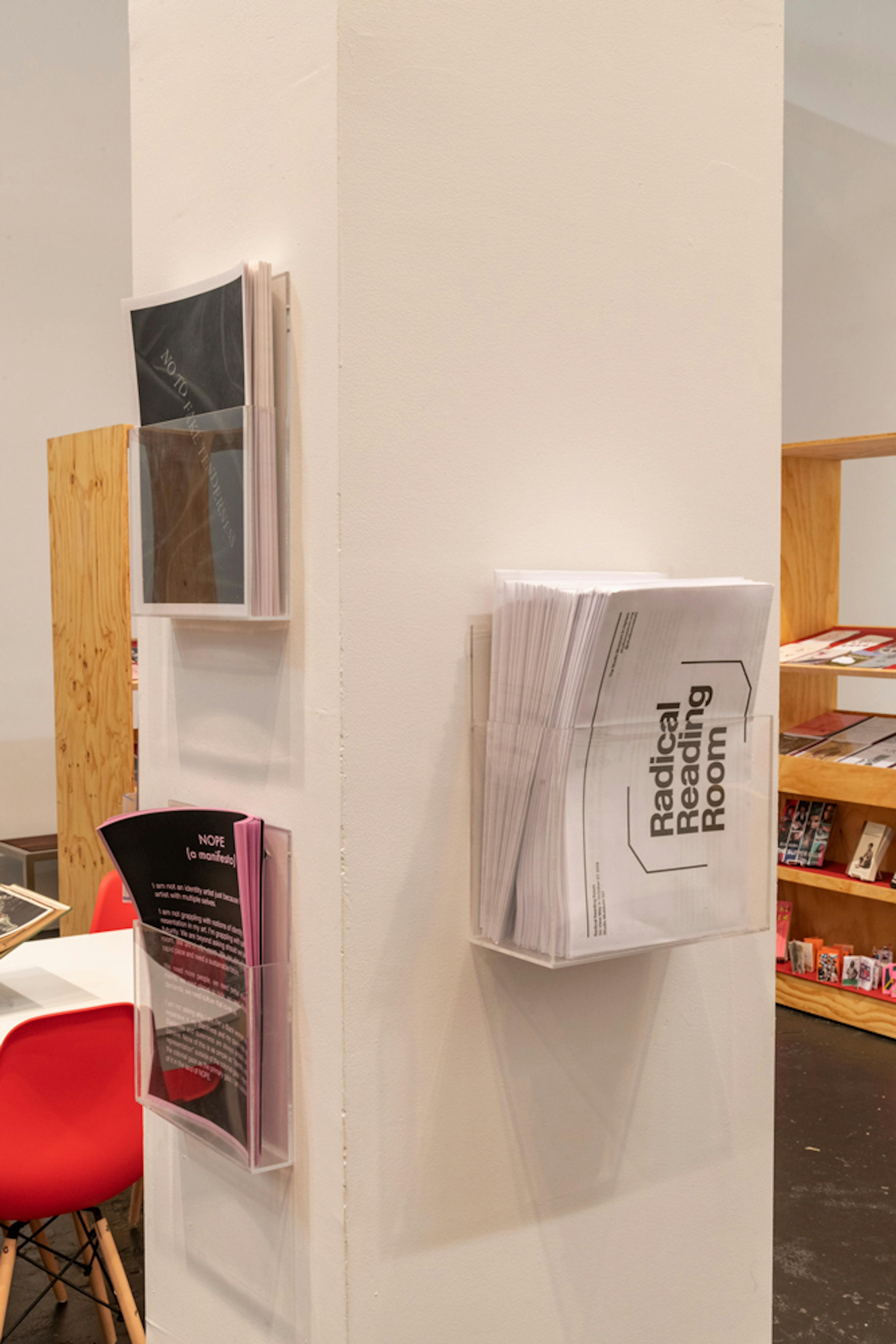 , Radical Reading Room (installation view). Photo: Adam Reich