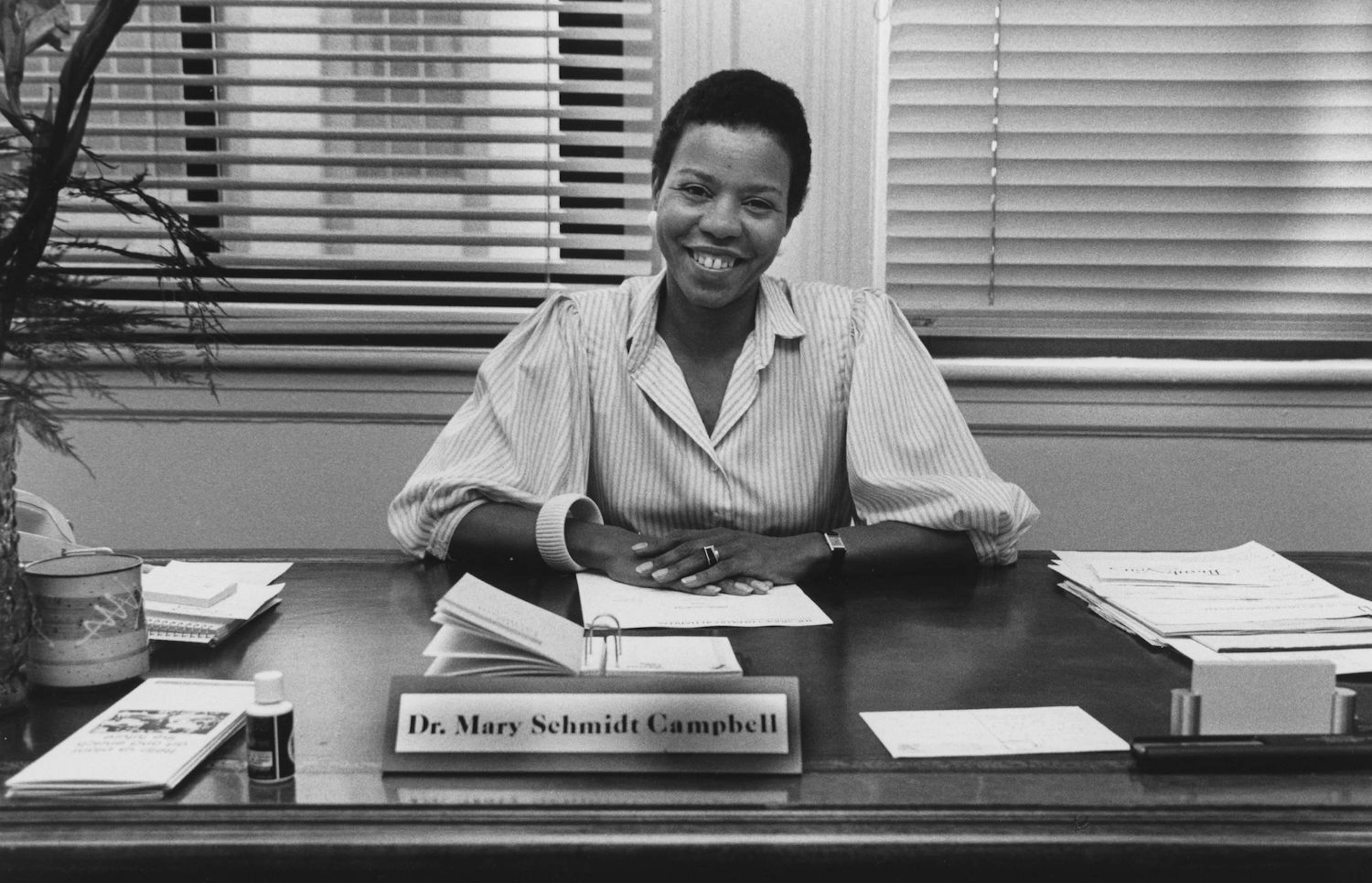 <p>Portrait of Mary Schmidt Campbell, c. 1983. Photo: Dawoud Bey</p>