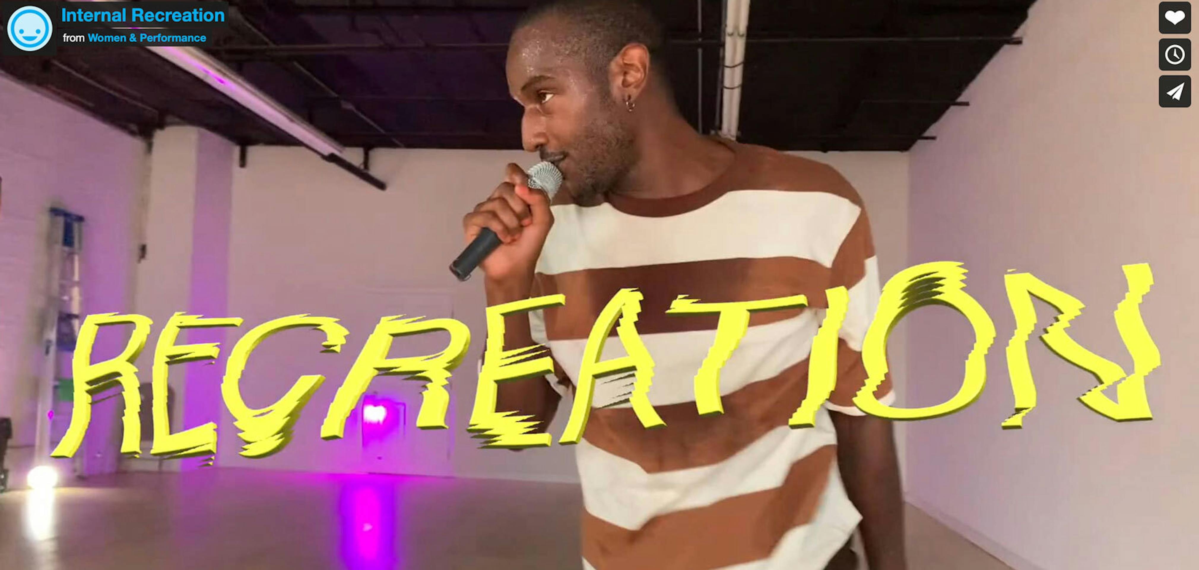 Elliot Reed, Internal Recreation (video still), 2020. Courtesy the artist
 