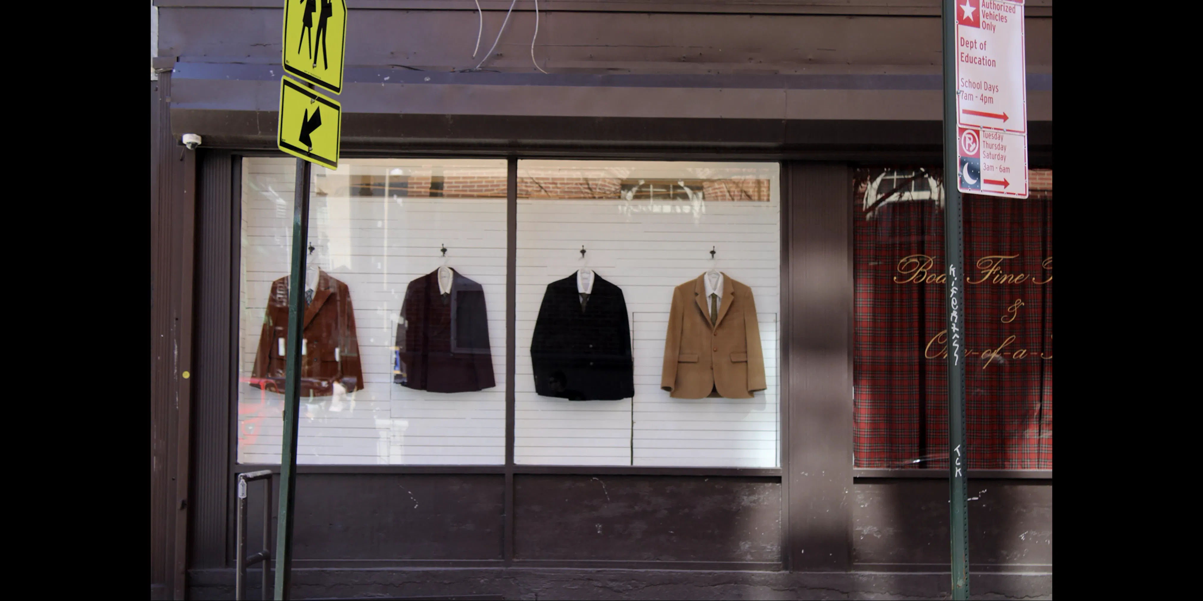 <p>Christopher Soriano, <em>Suits at the Corner</em>, 2026. Digital chromogenic print, 16 × 20 in. Courtesy the artist</p>
