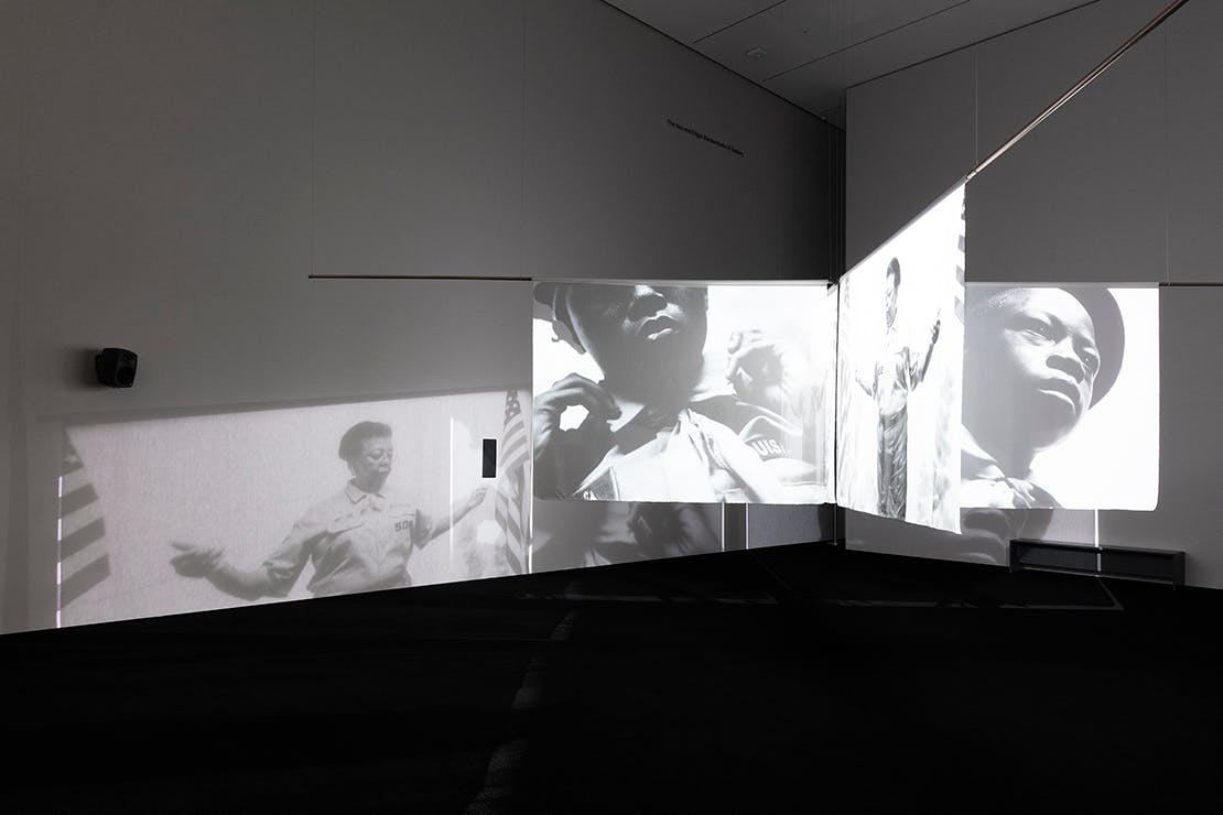 Projects: Garrett Bradley (installation view), 2021.
Photo: Robert Gerhardt for The Museum of Modern Art