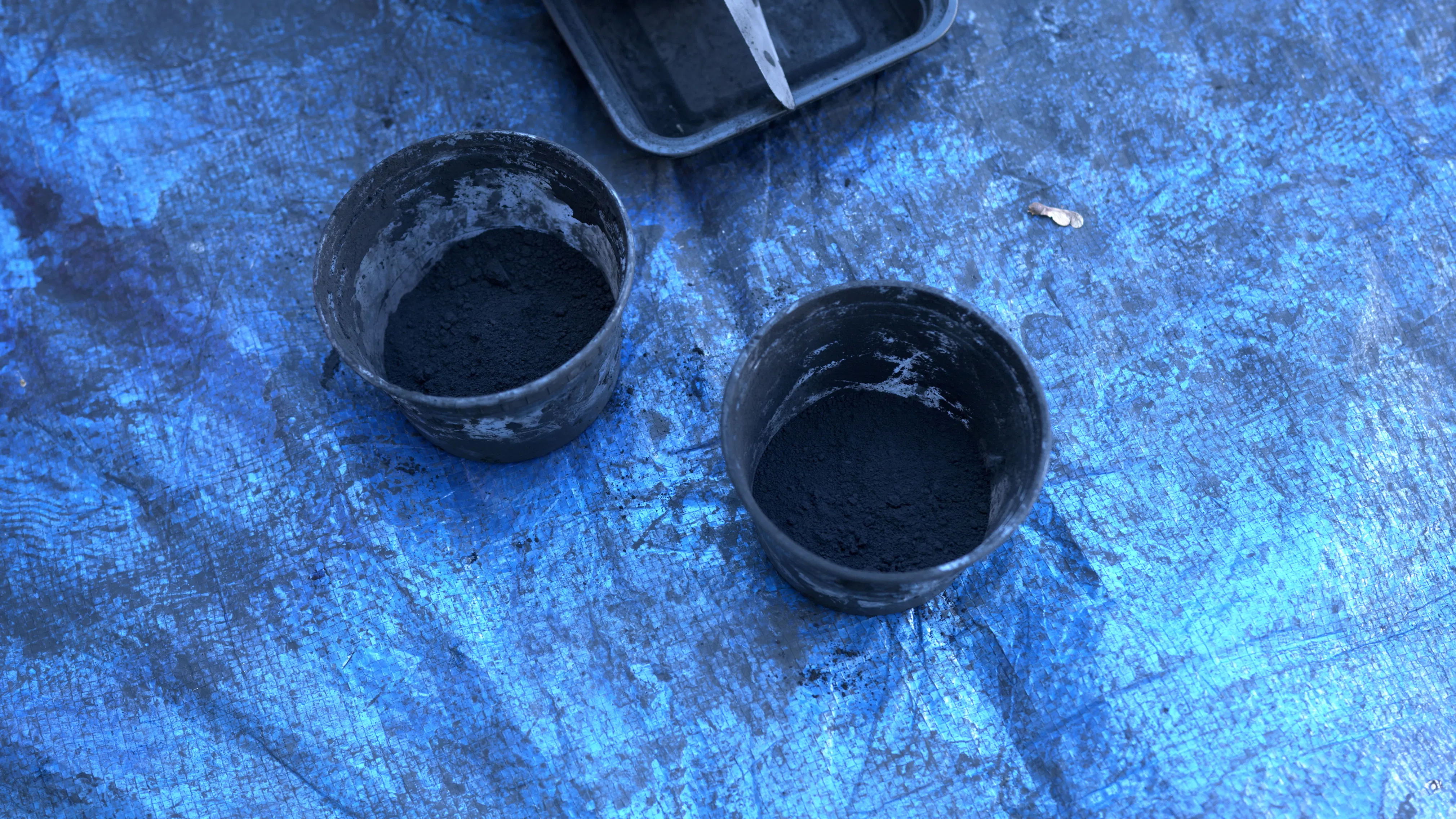 <p>Video stills from dye gathering: Grant Owens</p>