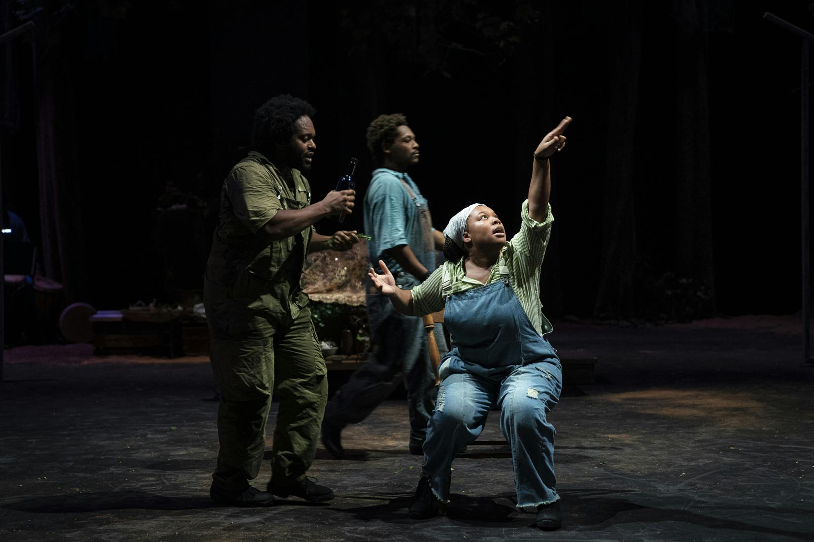 <p><em>The Divining: Ceremonies in the name of the m/other tree</em>, written and directed by Ebony Noelle Golden, coproduced by the National Black Theatre and The Apollo, 2024</p>