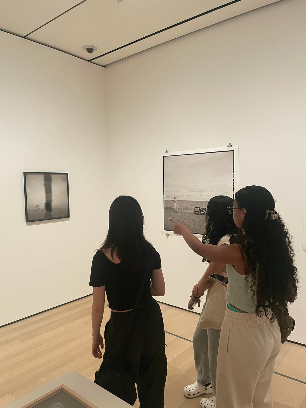<p>Participants visiting <em>New Photography</em> 2023 at MoMA, 2023. Photo: Ally Caple</p>