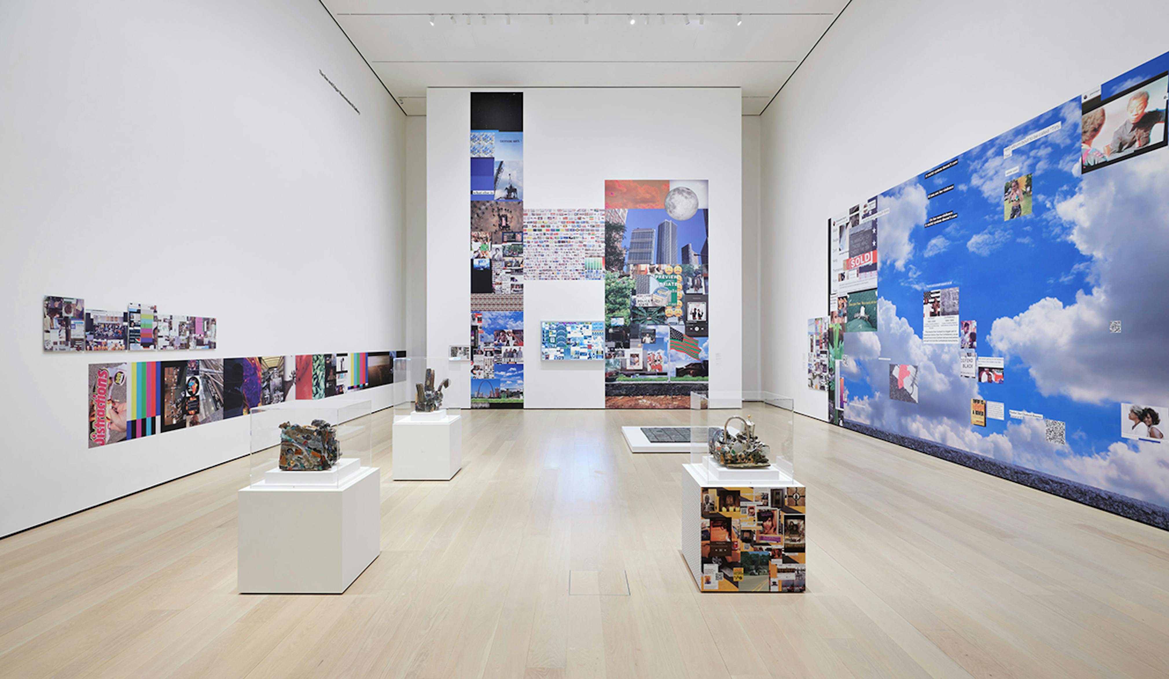 Installation view of Projects: Kahlil Robert Irving. 
The Museum of Modern Art, December 18, 2021–May 1, 2022. 
Photo: David Almeida