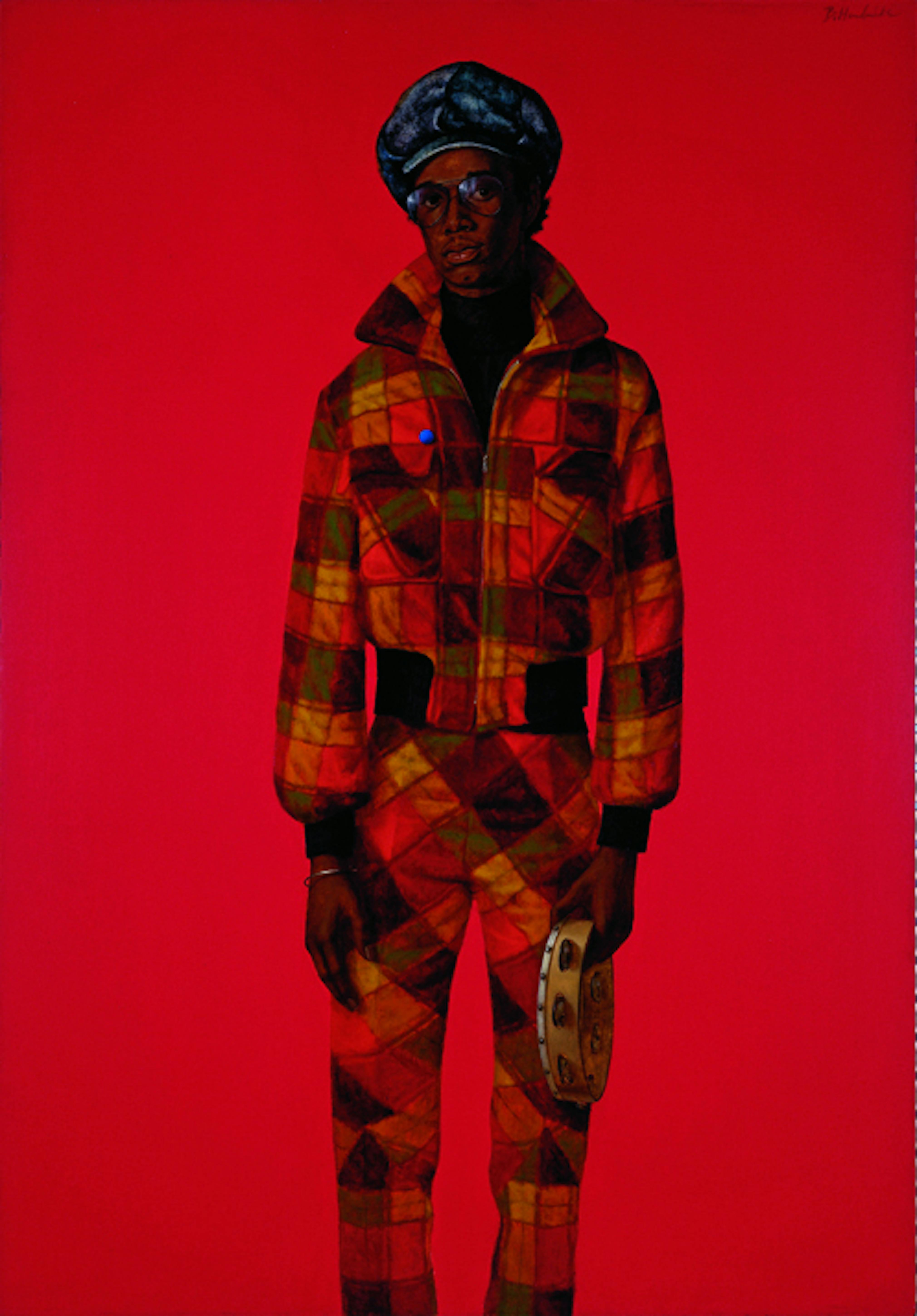 Barkley L. Hendricks
	Blood (Donald Formey), 1975
	Oil and acrylic on cotton canvas, 72 x 50 ½ in.
	Collection of Dr. Kenneth Montague/The Wedge Collection, Toronto
	 