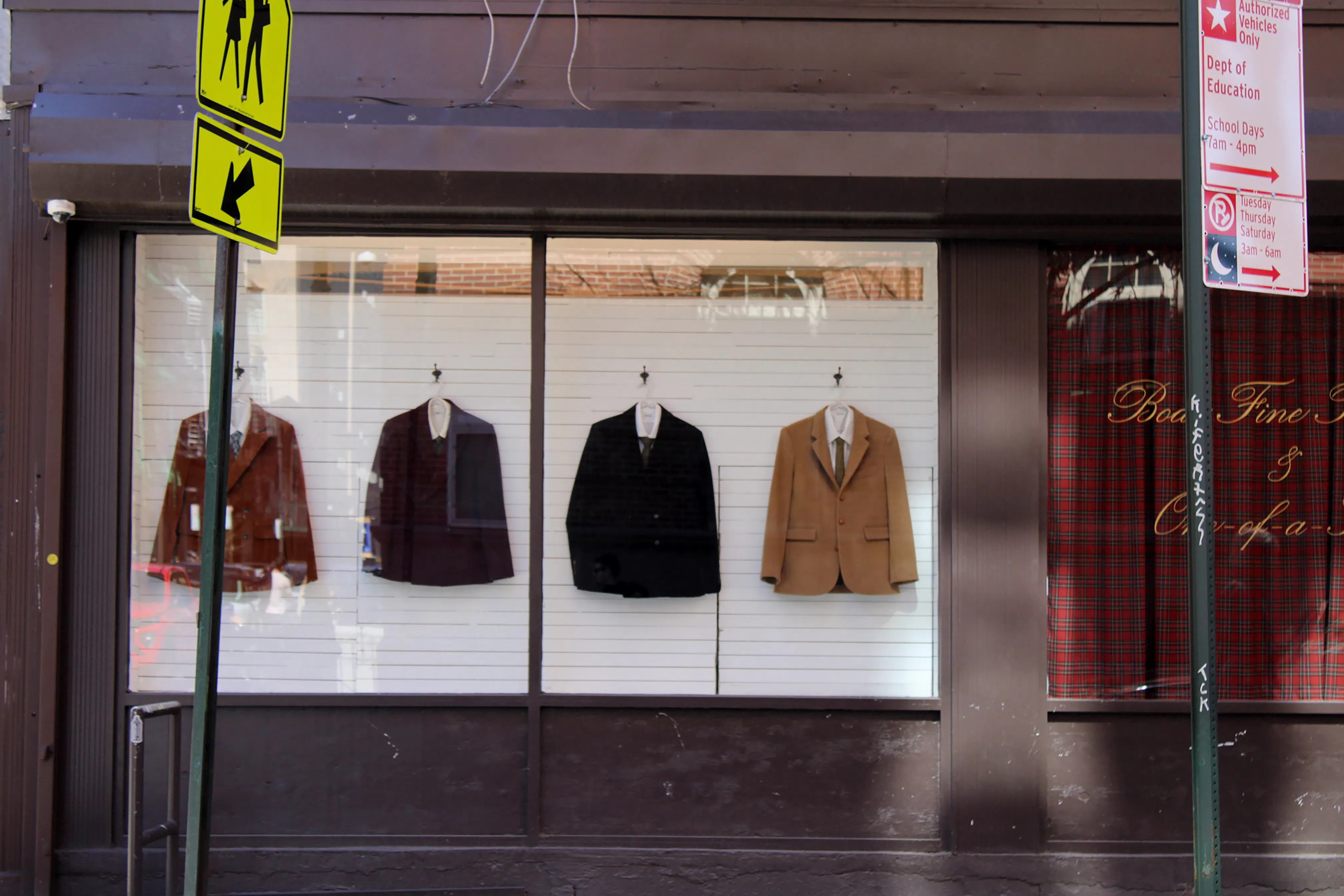 <p>Christopher Soriano, <em>Suits at the Corner</em>, 2026. Digital chromogenic print, 16 × 20 in. Courtesy the artist</p>