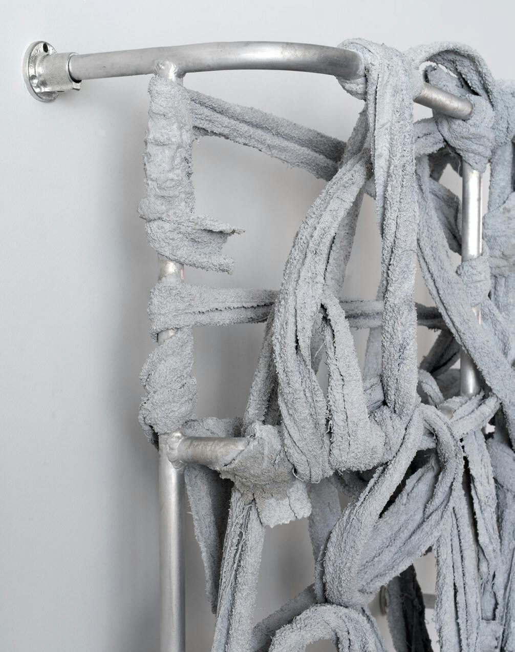 <p>Nikita Gale, <em>Ruiner XIX </em>(Detail), 2022. Concrete, terrycloth, and aluminum, 37 1/2 x 43 x 15 in. Studio Museum in Harlem; Museum purchase with funds provided by The Lumpkin-Boccuzzi Family in honor of Nancy L. Lane 2022.1. Photo: John Berens–Brooklyn, NY</p>