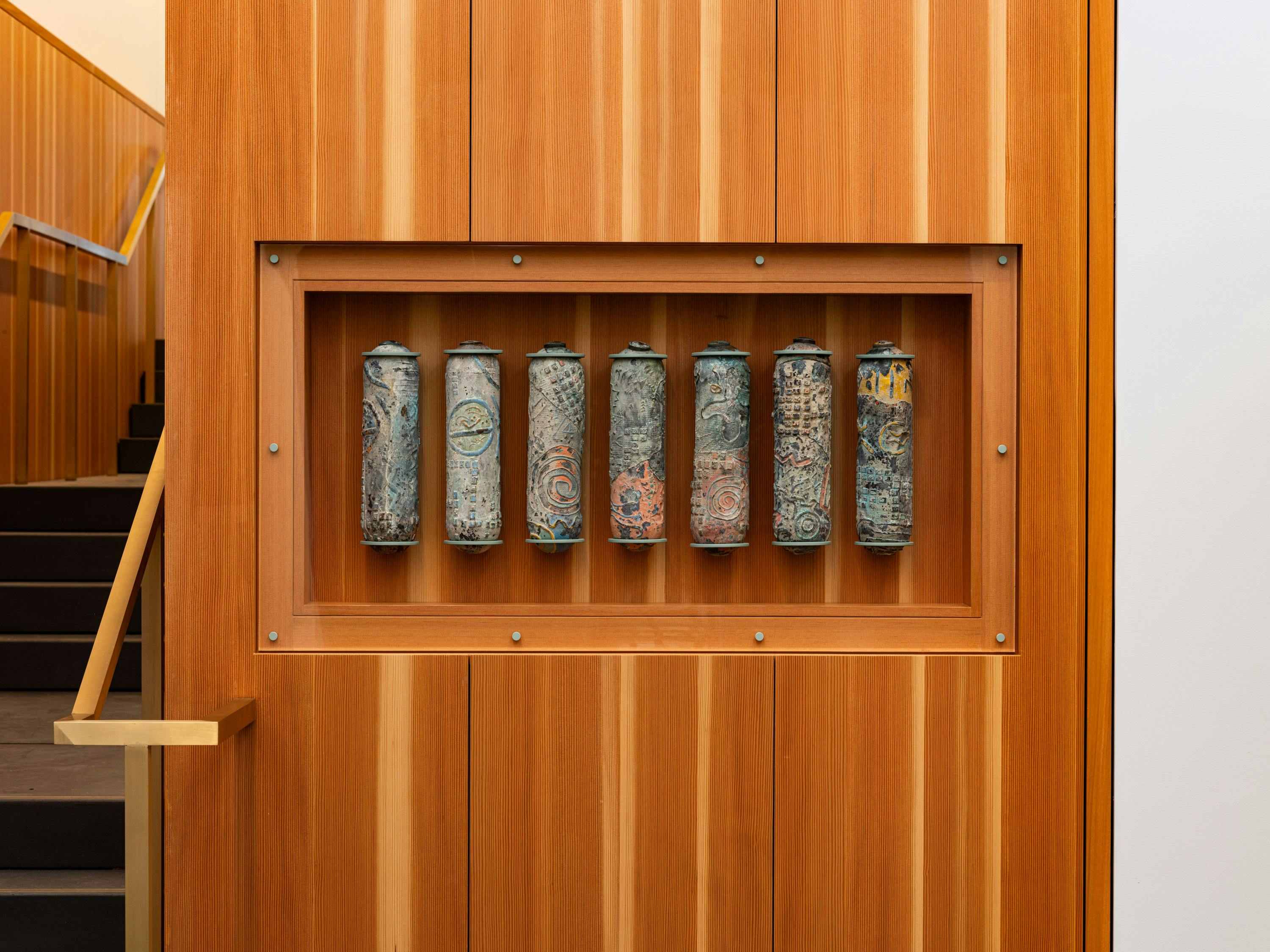 <p>Houston E. Conwill, <em>The Joyful Mysteries</em> (installation view), 2025. Photo: Kris Graves</p>