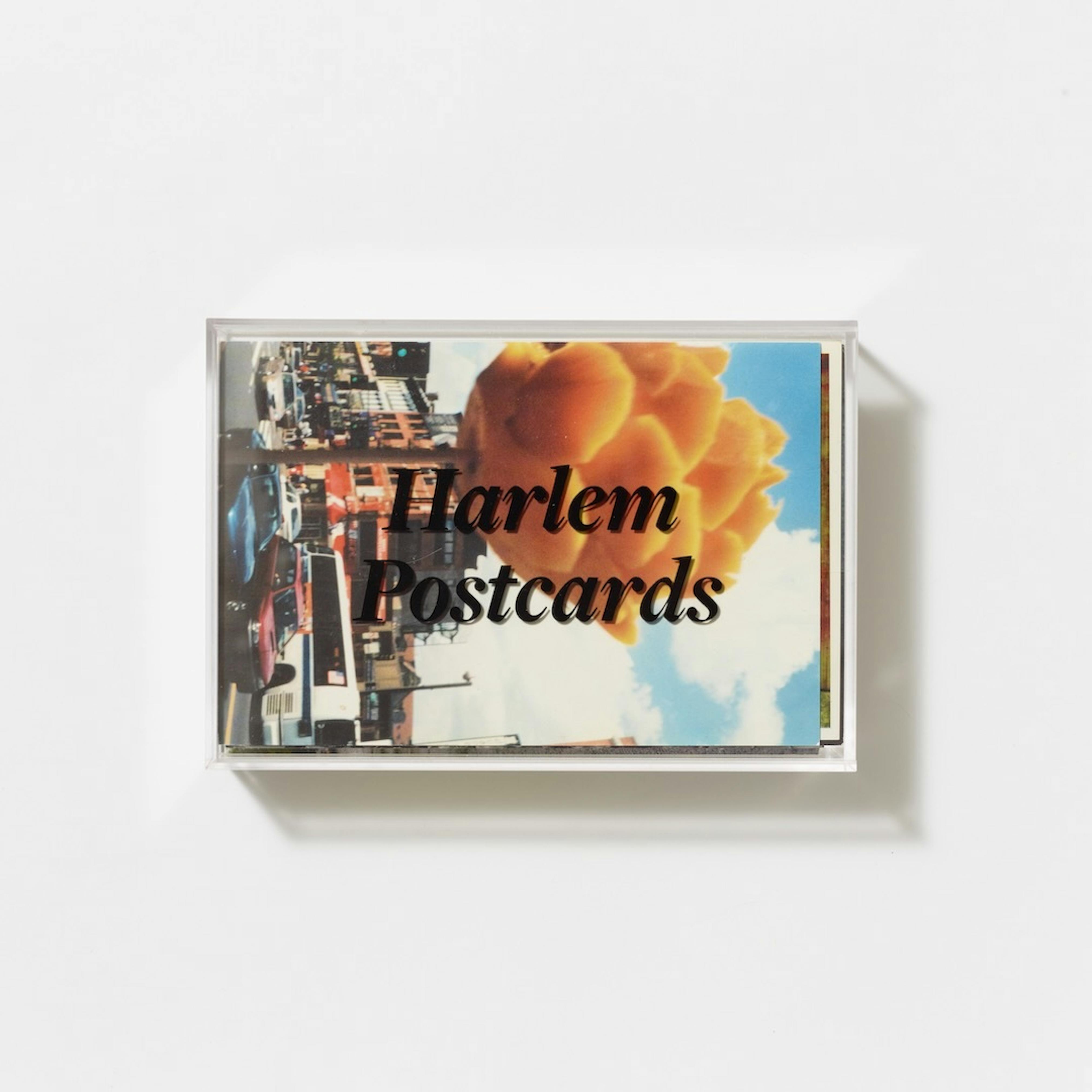 <p><em>Harlem Postcards</em> Box Set, Marepe, <em>Mango Flower</em>, 2004, <em>Harlem Postcards</em> Fall 2004. Courtesy: Studio Museum in Harlem</p>
