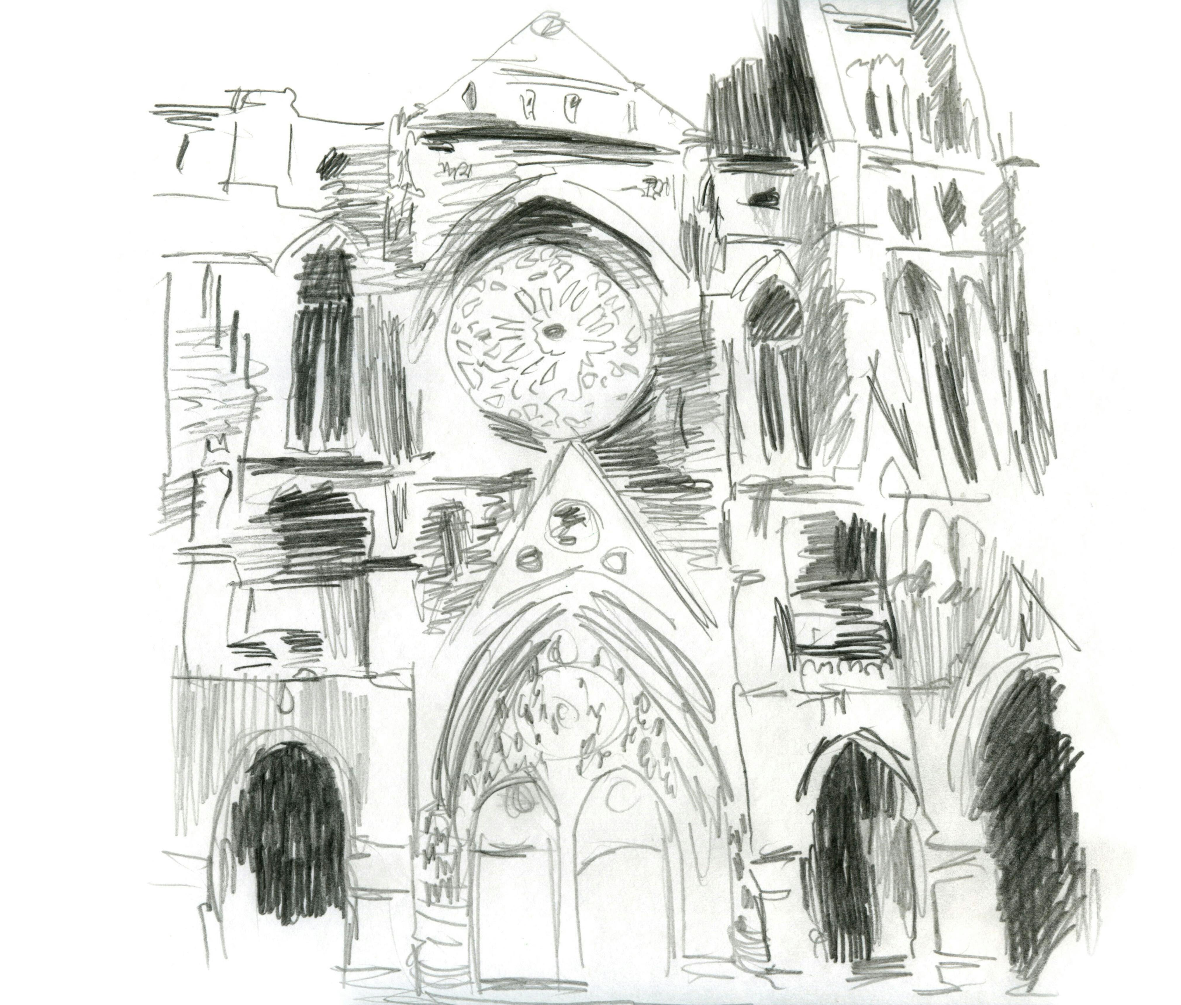 Wardell Milan
Drawing of Harlem (detail), 2009
Courtesy the artist