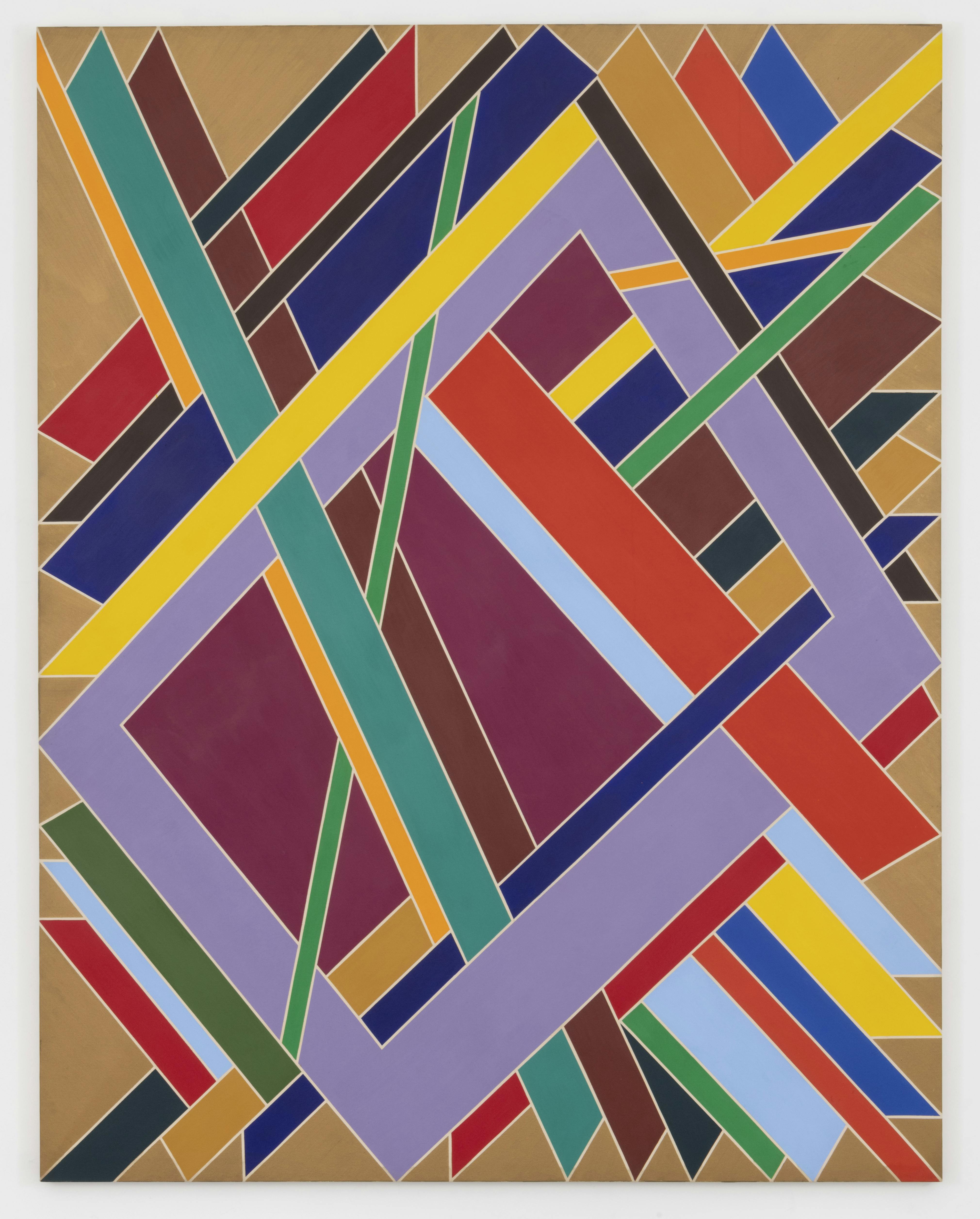 <p>WILLIAM T. WILLIAMS, <em>TRANE</em>, 1969. ACRYLIC ON CANVAS, 108 × 84 IN. STUDIO MUSEUM IN HARLEM; GIFT OF CHARLES COWLES, NEW YORK 1981.2.2</p>