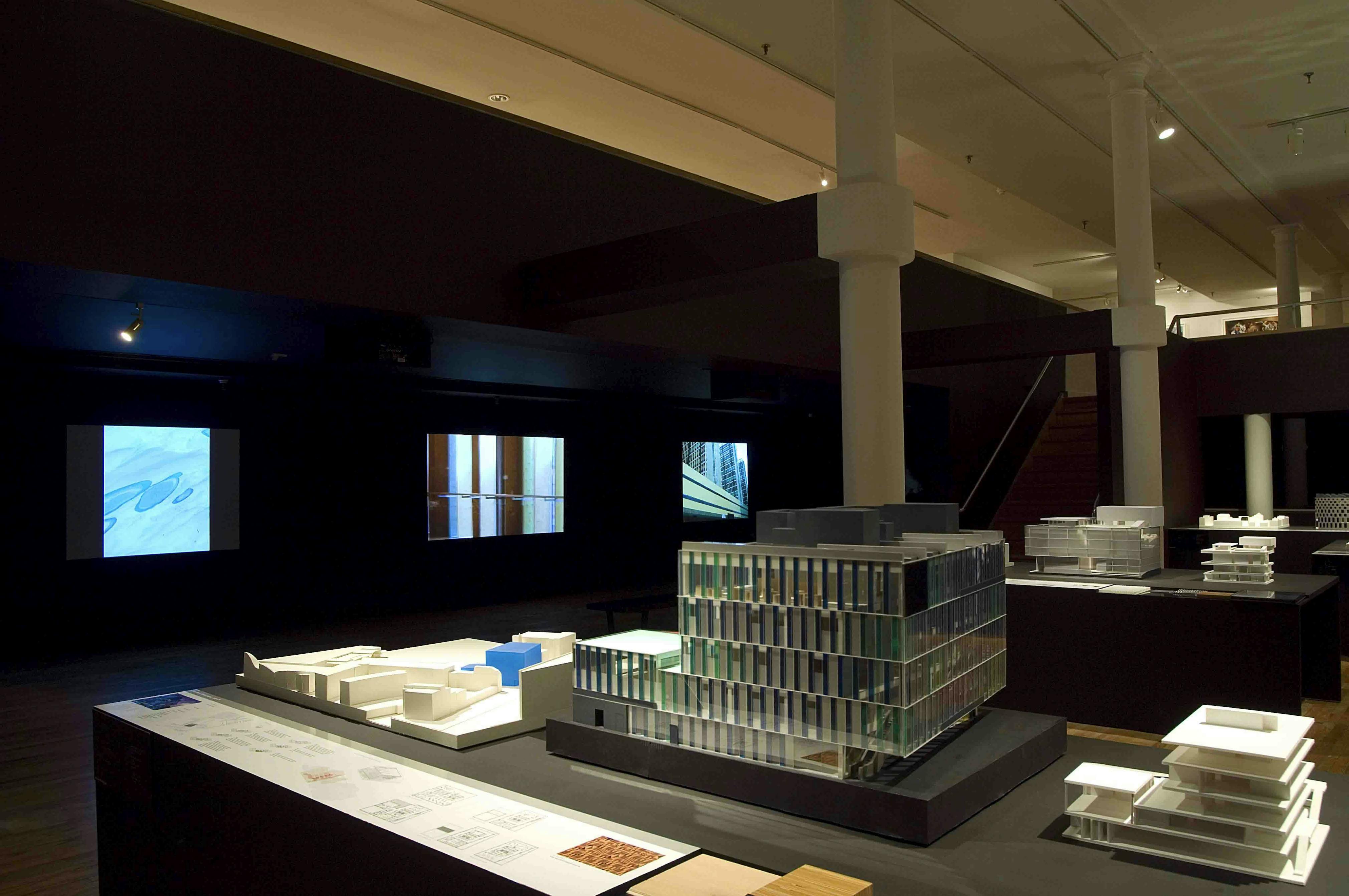 David Adjaye: Making Public Buildings (installation view), 2007
	Photo: Adam Reich